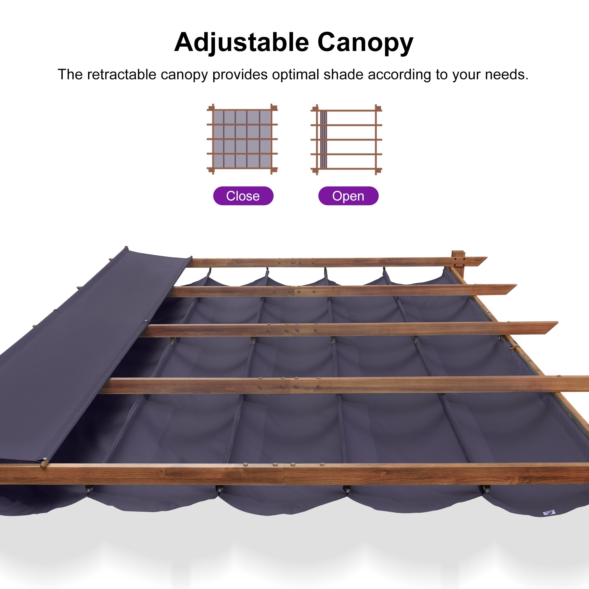 PURPLE LEAF LS06-YMPG-13NB Pergolas-2 - View #5