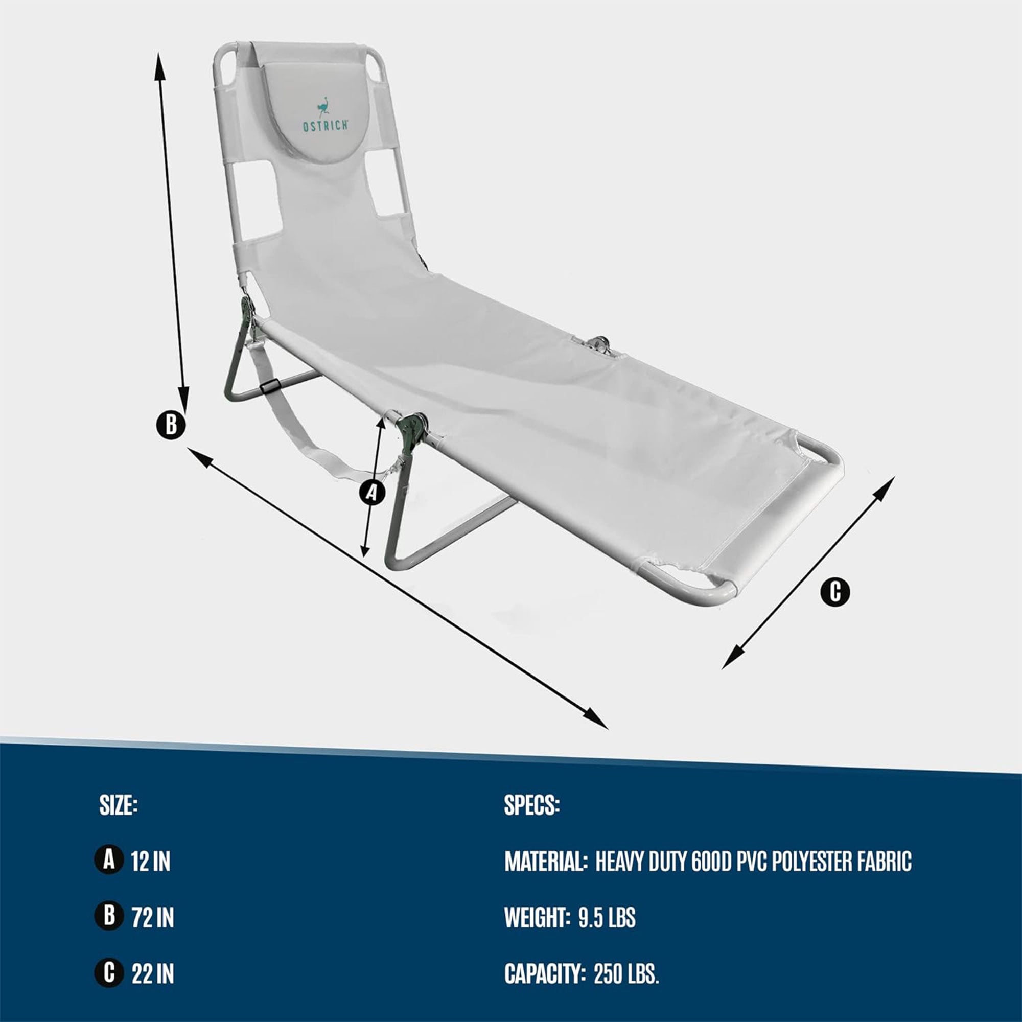 Ostrich 399027 Beach-Camping-Chairs - View #2