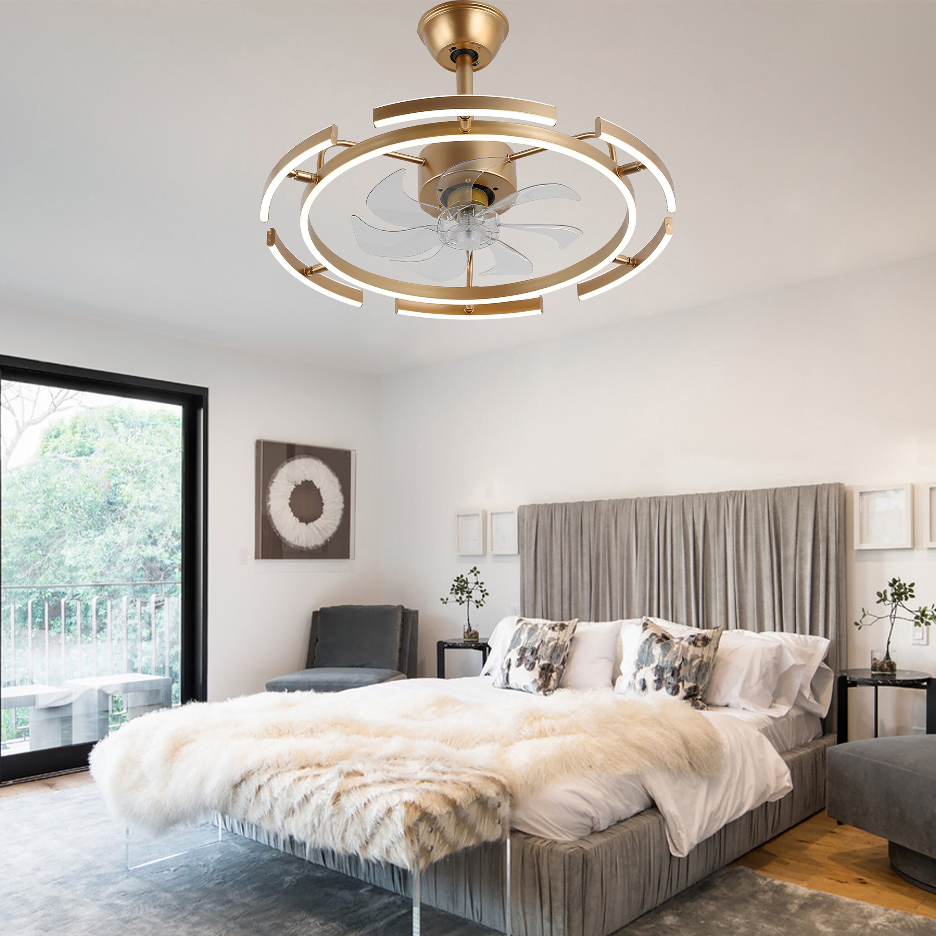 Oaks Decor DC2405-G Ceiling-Fans - View #3