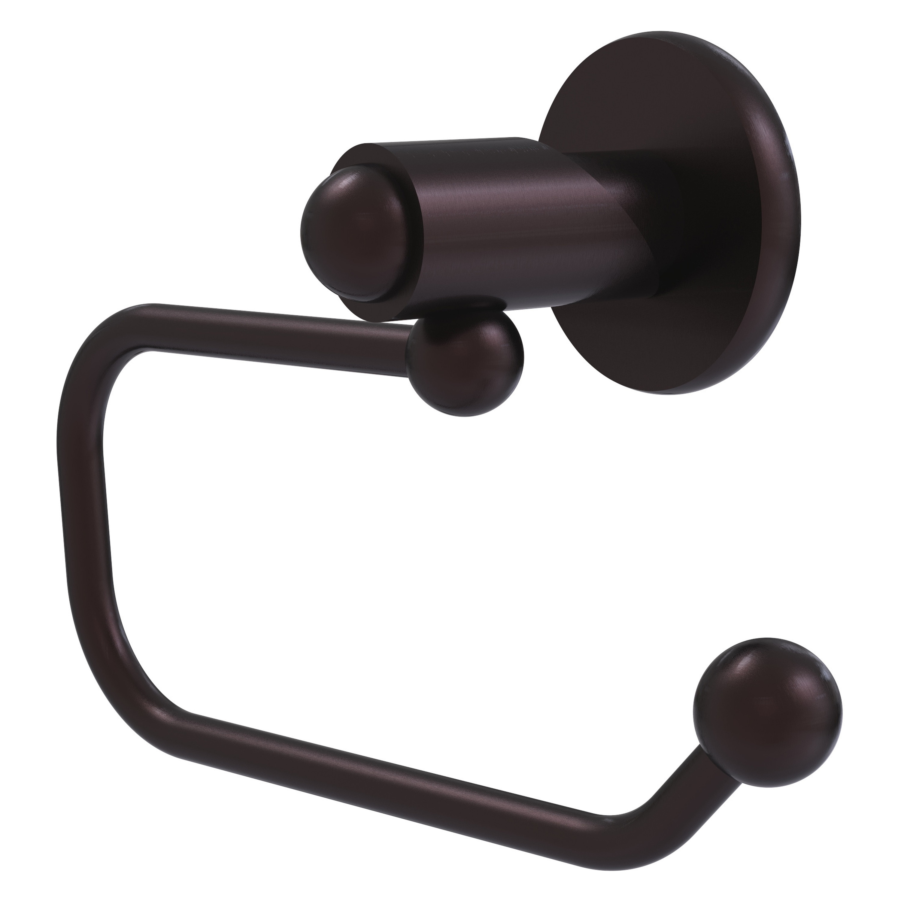Allied Brass SH-24E-ABZ Soho Antique Bronze Wall mount Single post Toilet Paper Holder 1 -Rolls with Storage