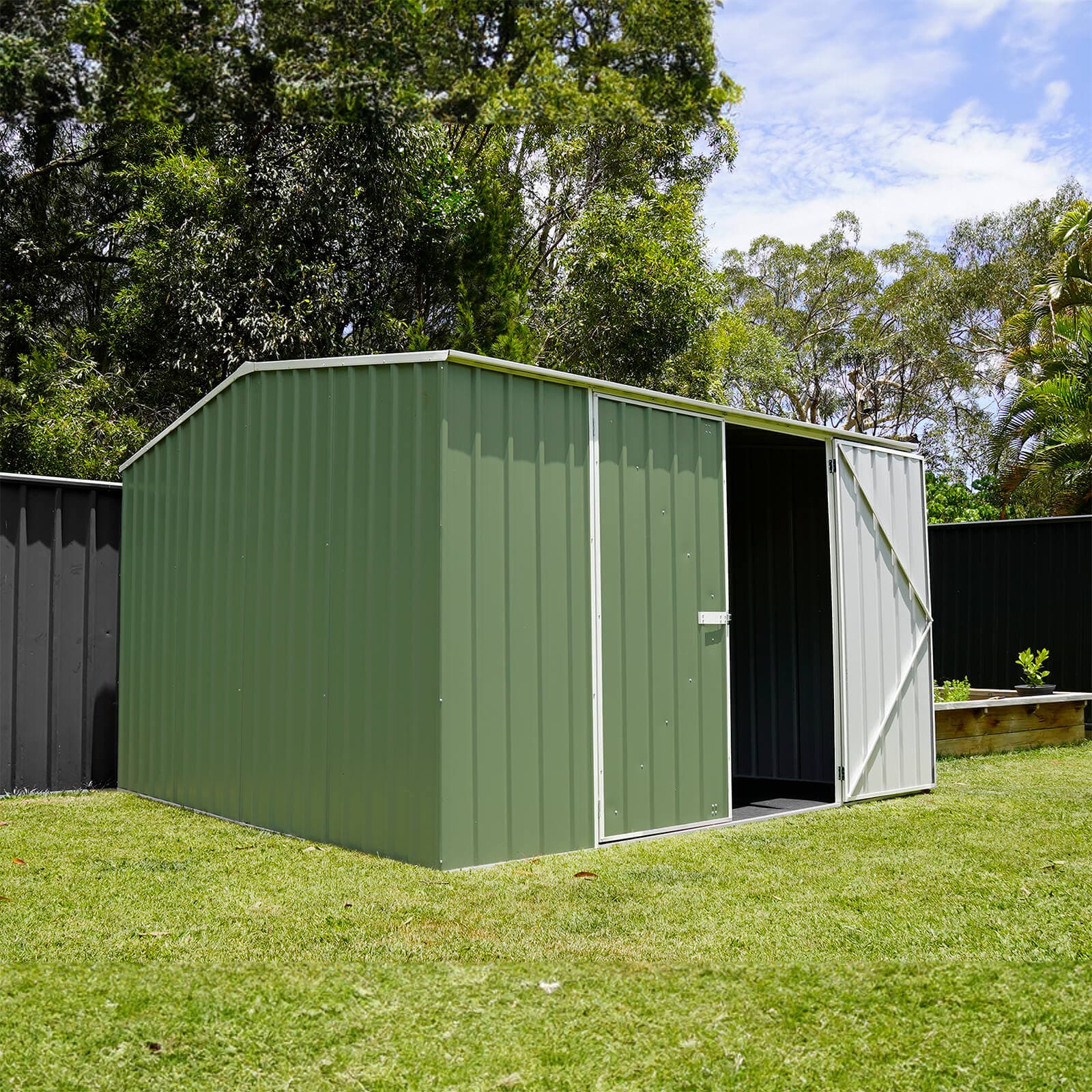 ABSCO AB1006 Metal-Storage-Buildings-Sheds - View #2
