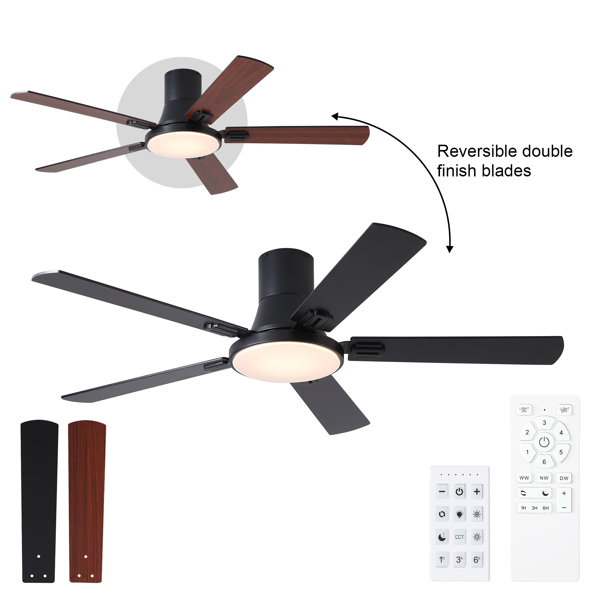 YUHAO LSDY1208XBK52 Ceiling-Fans - View #2
