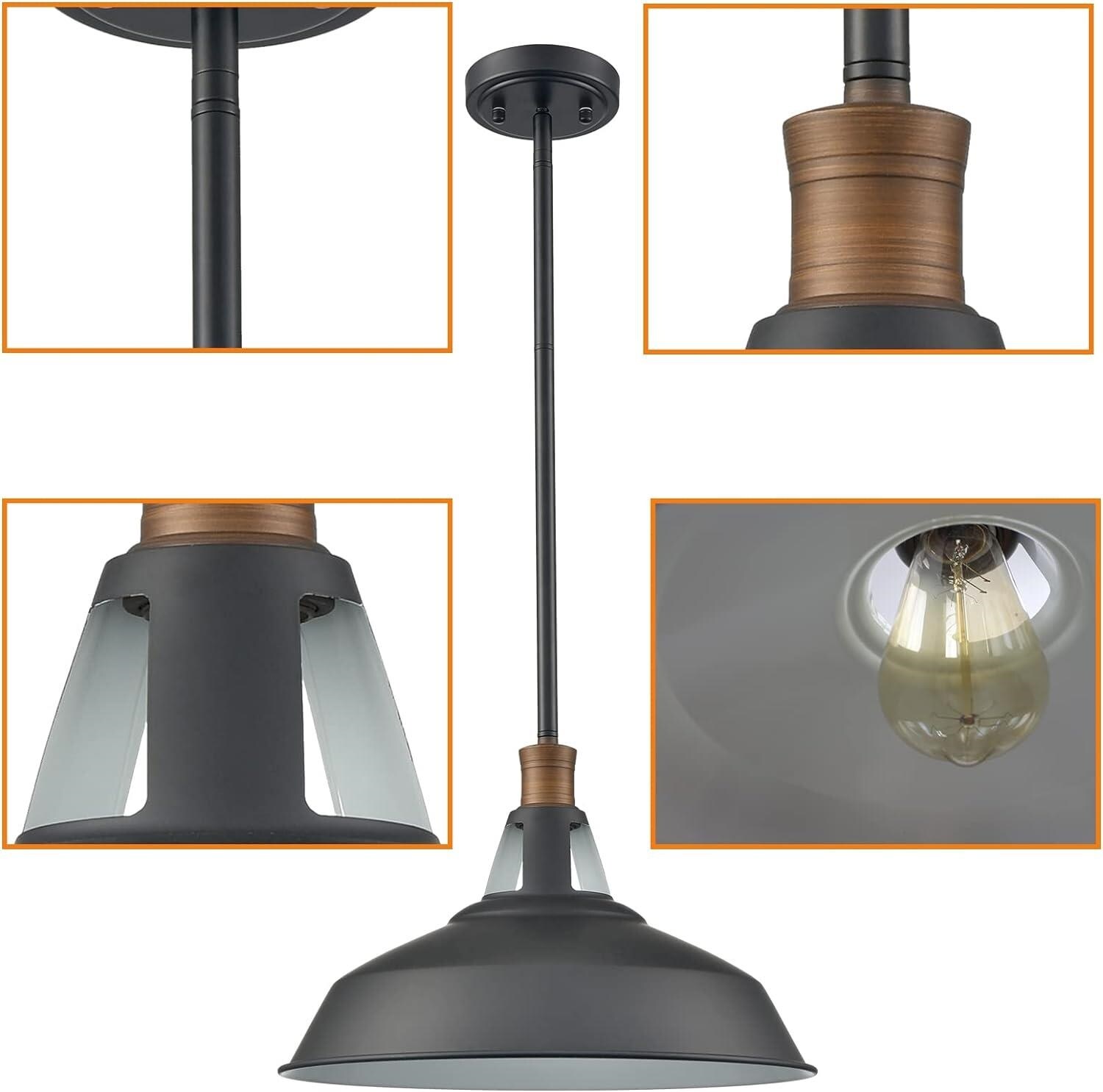 Claxy CL-T5340DU-BK-M Pendant-Lights - View #4
