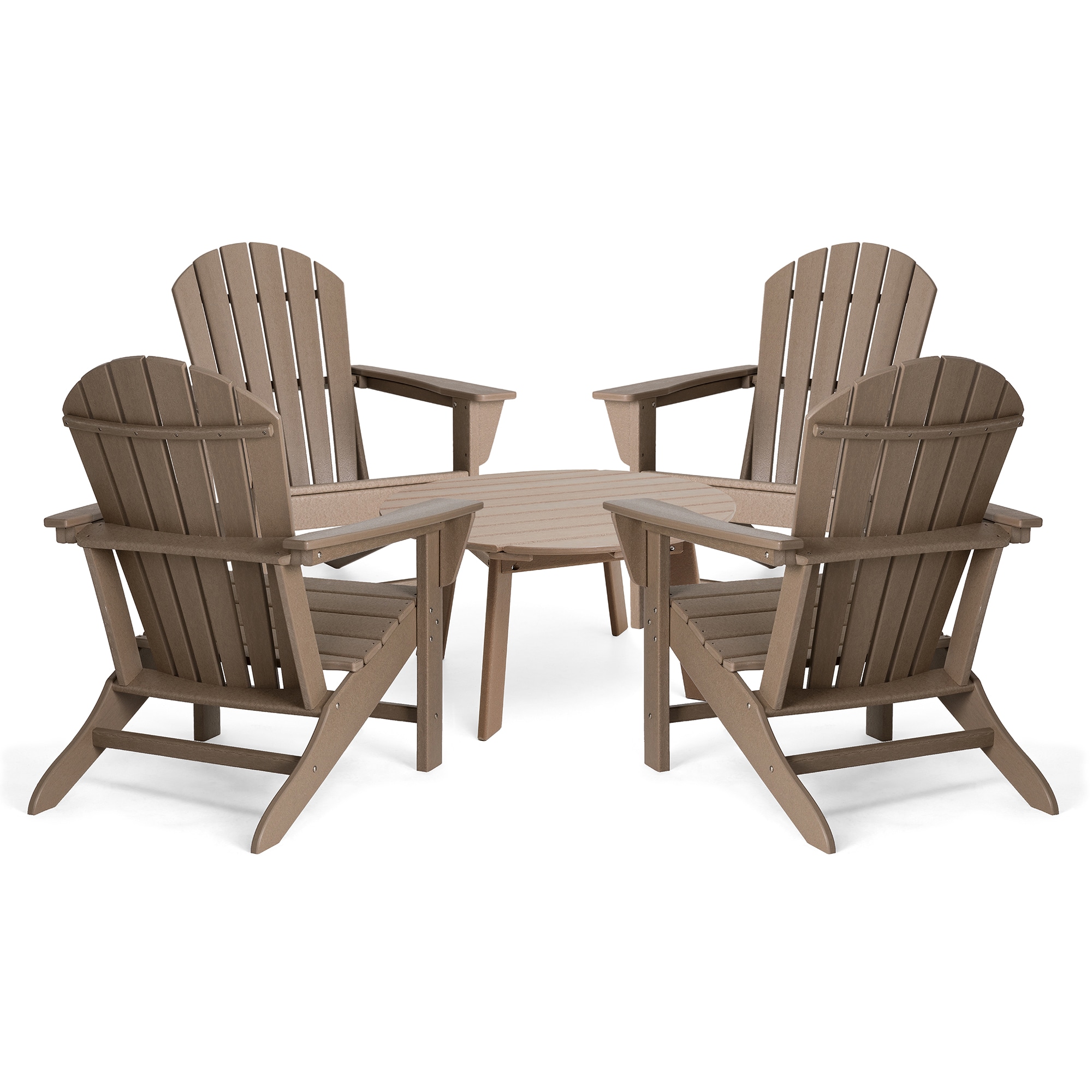 Glitzhome 2022200068 5-Piece Patio Conversation Set
