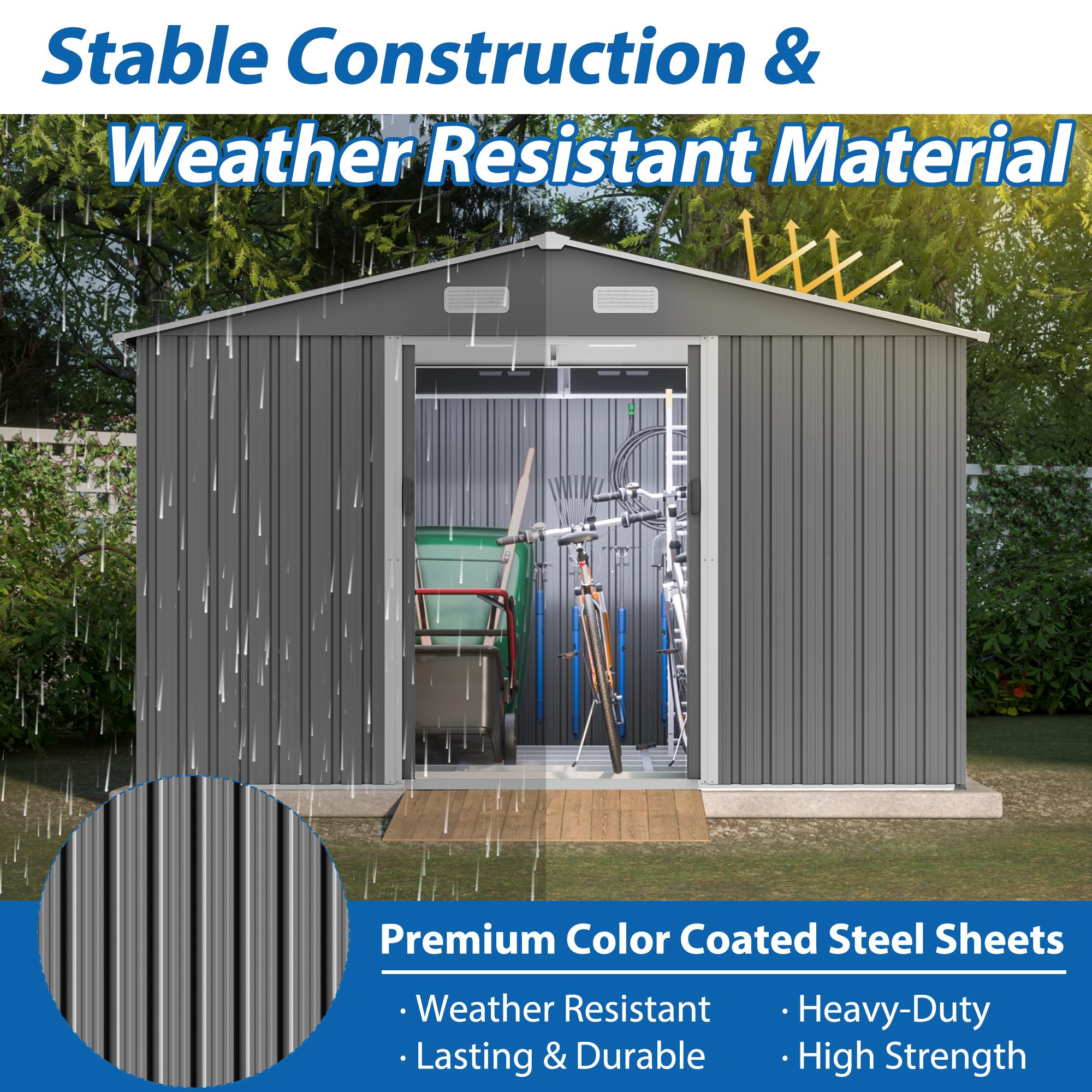 Bayfeve BF-250535-SD Metal-Storage-Buildings-Sheds - View #6