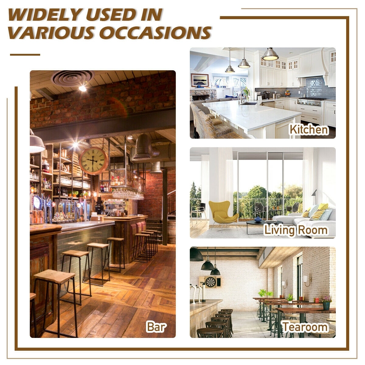 Slickblue D-CO-27256WH stools - View #4