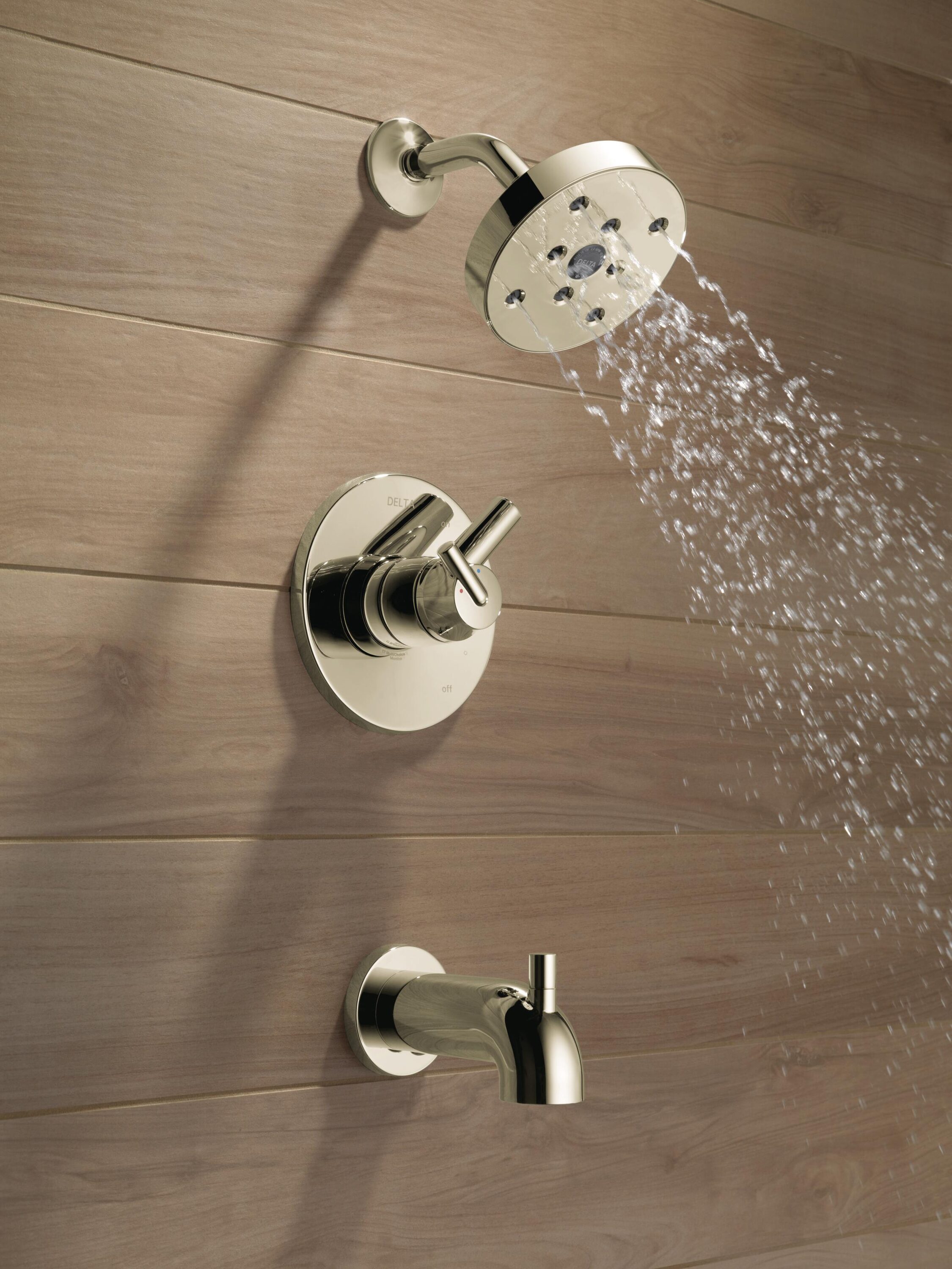 Delta T17459-PN Tub-Shower-Faucets - View #2