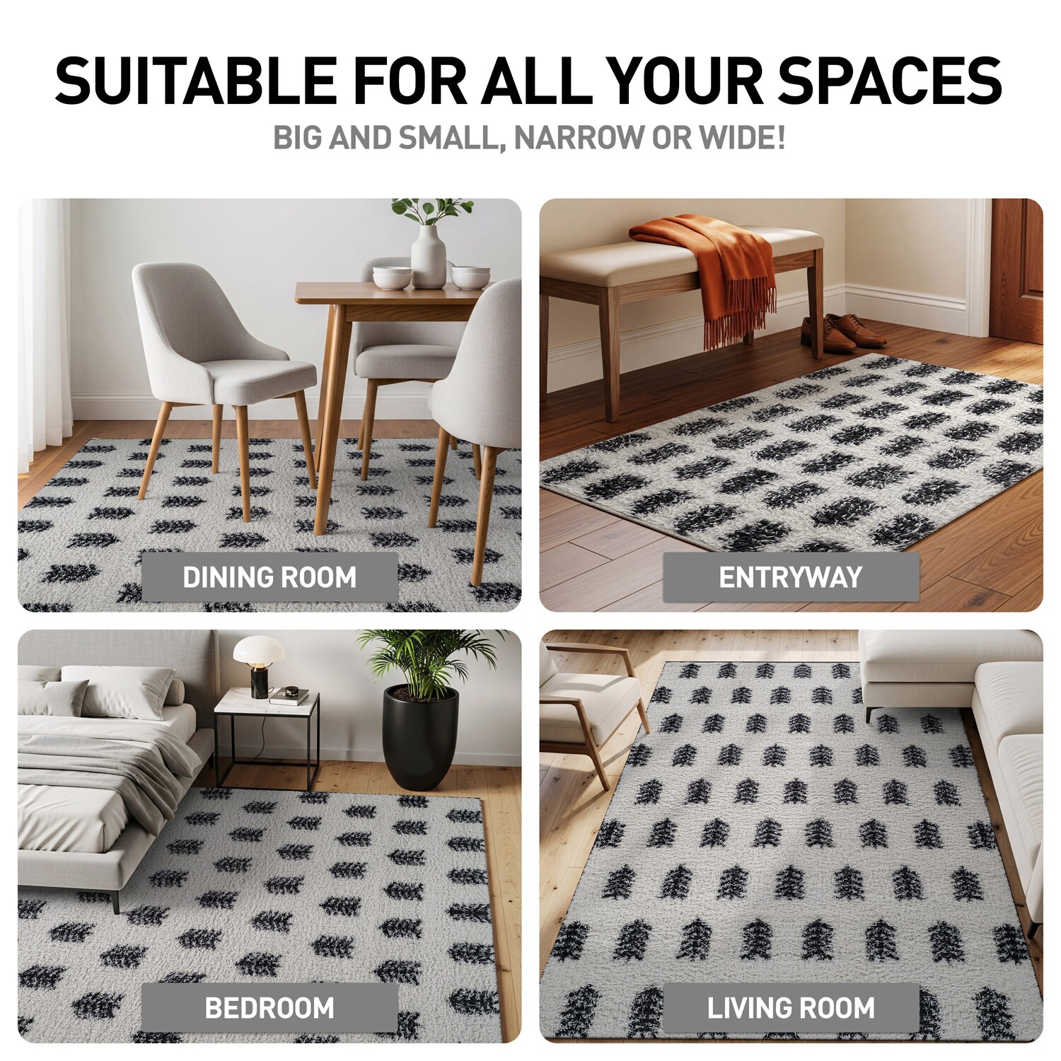 World Rug Gallery WR126ANTHRACITE2X3 rugs - View #8