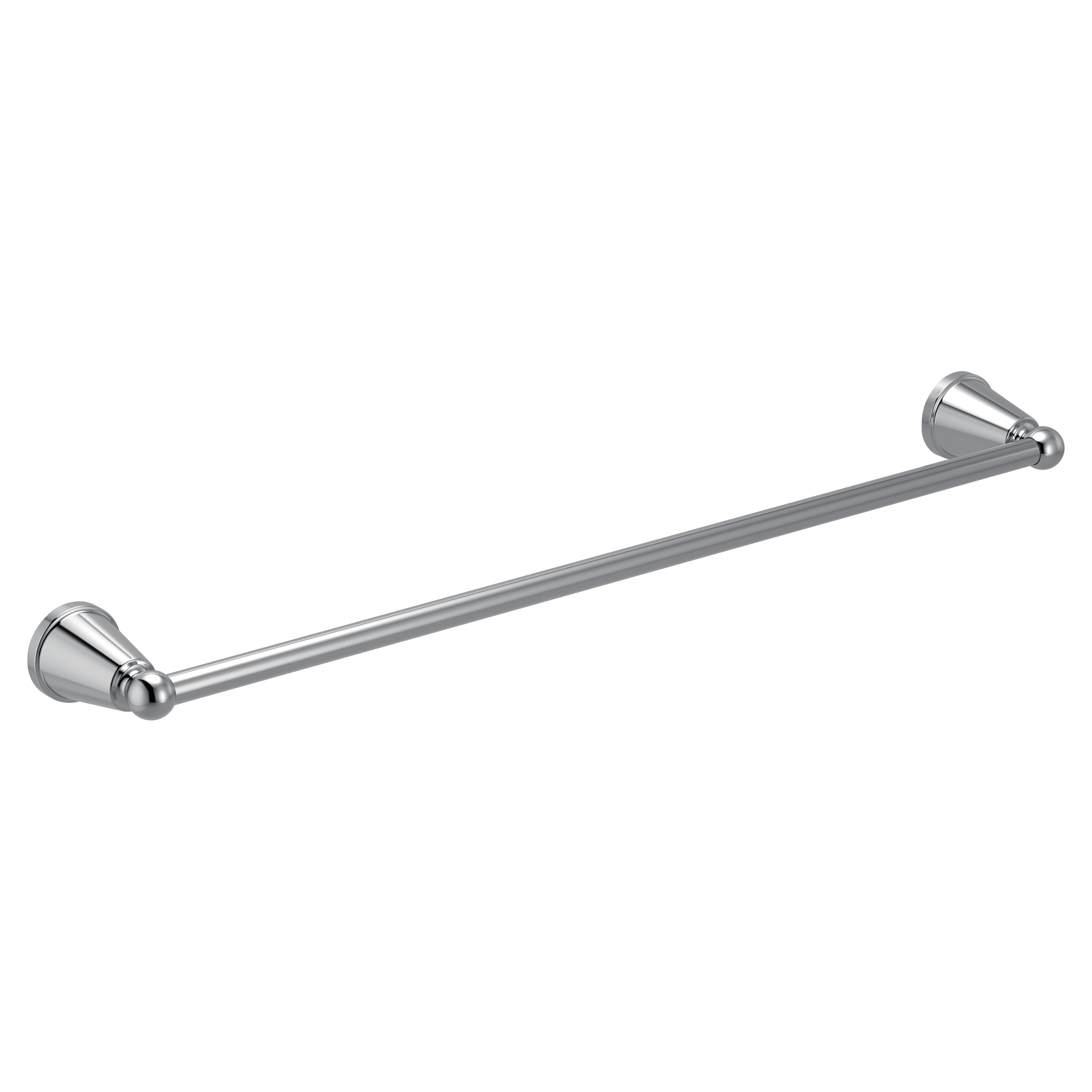 Moen Caldwell 24-in Chrome Wall-mount Single Towel Bar