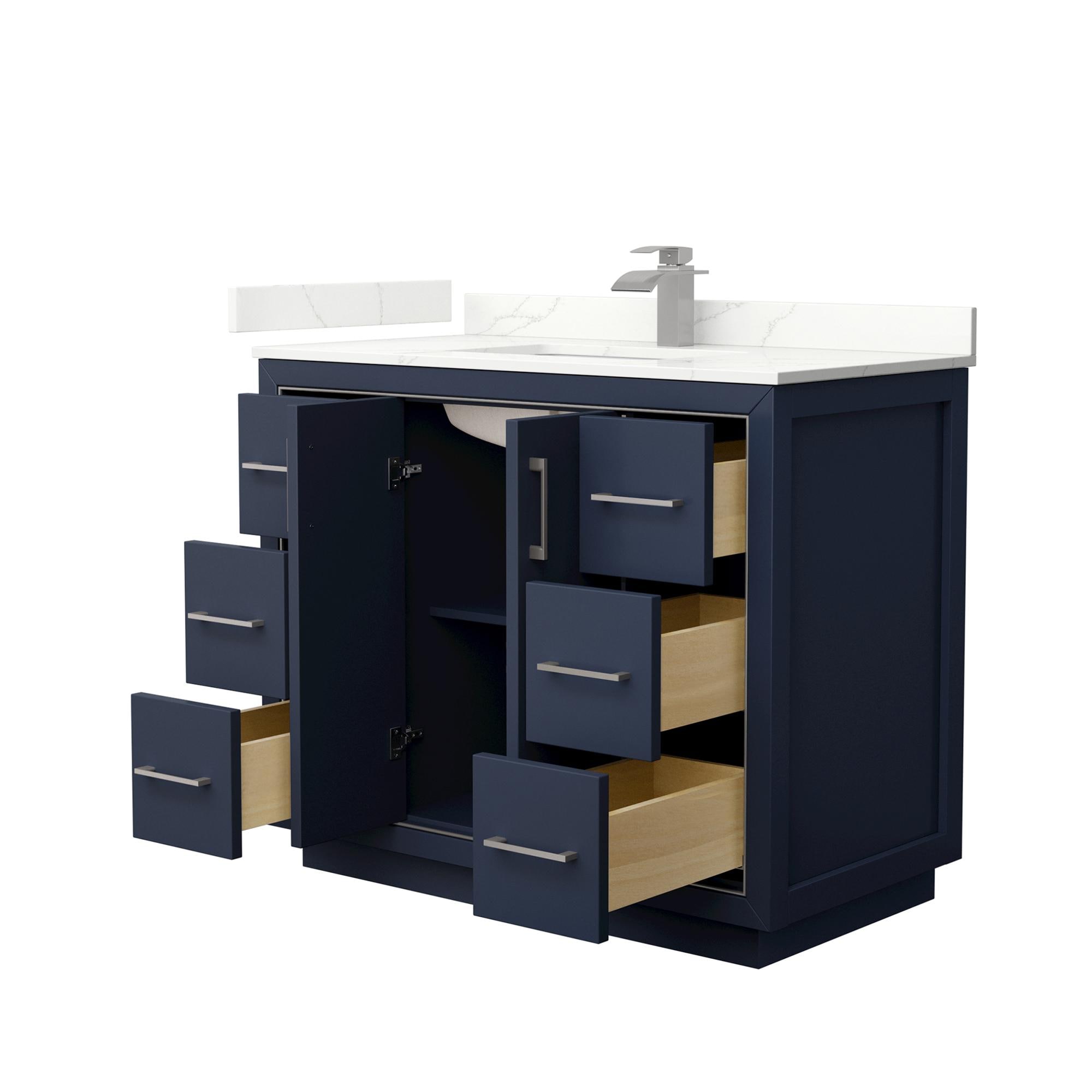 Wyndham Collection WCF111142SBNGTUNSMXX Bath-Vanity-Combo - View #2
