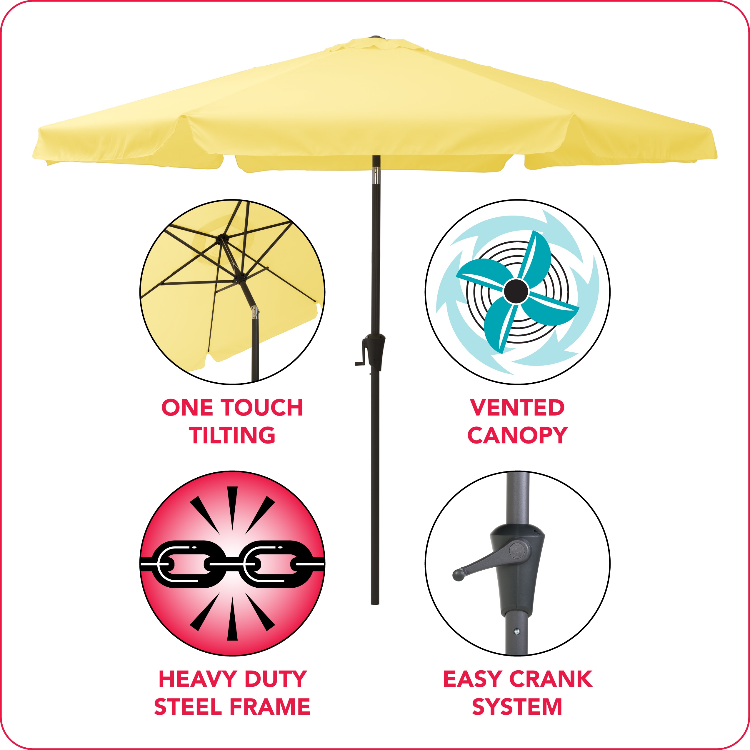 CorLiving PPU-211-Z1 Umbrellas-2 - View #12