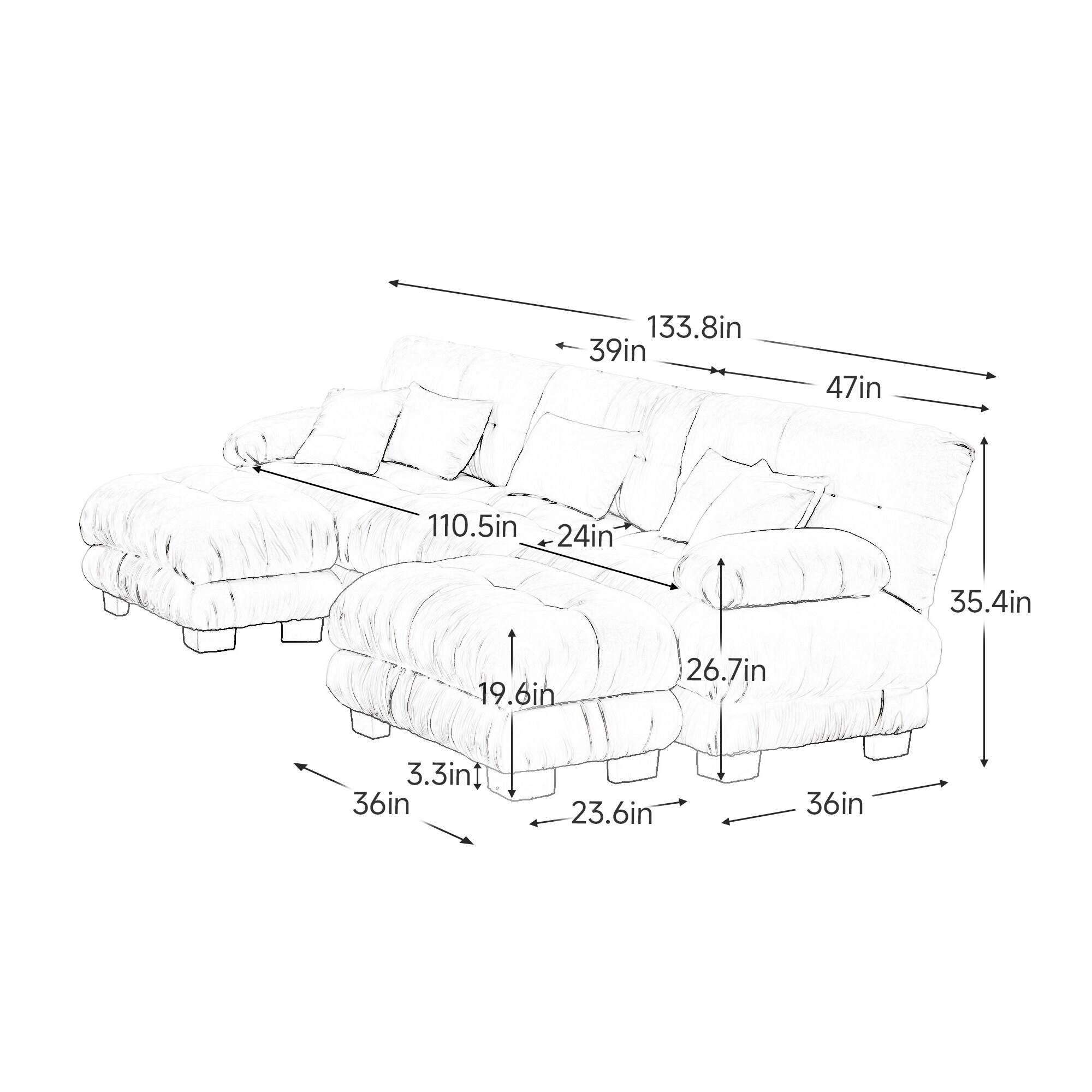 GDFStudio 335151 Sofas-Loveseats - View #14