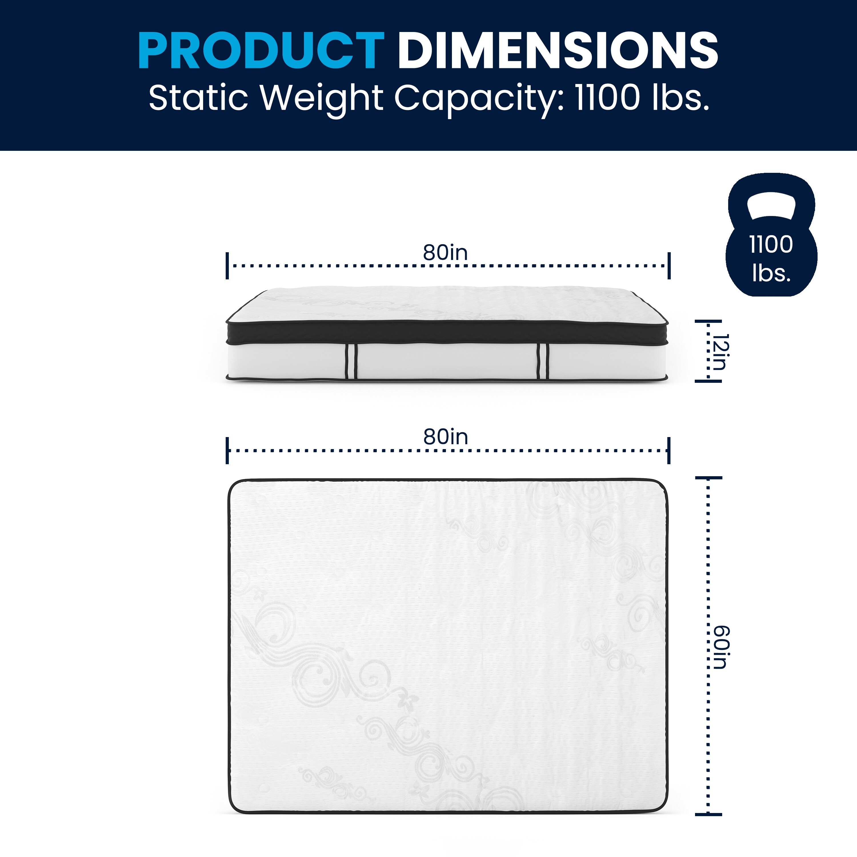 Flash Furniture 889142870180 Mattresses-Boxsprings - View #8