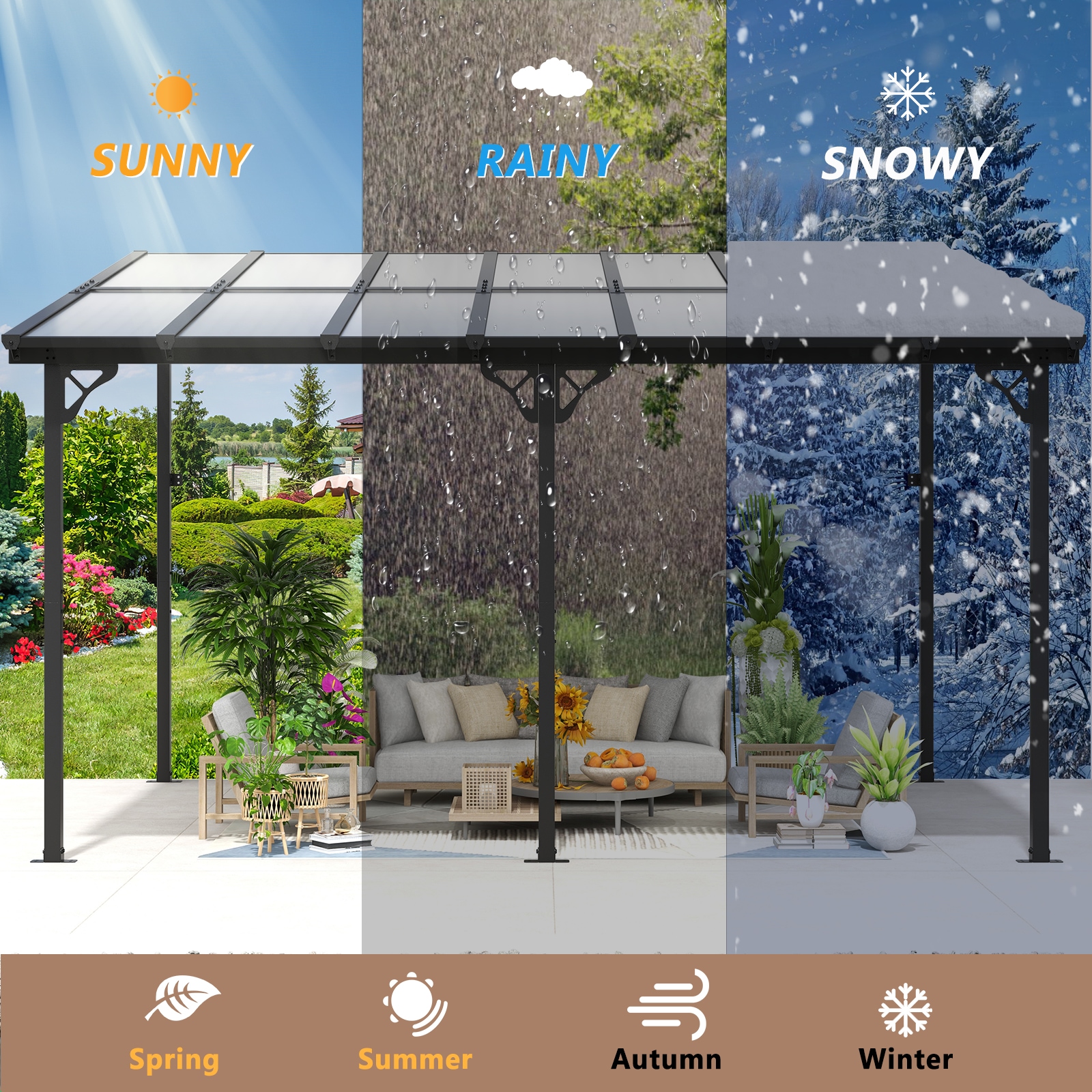 Bapipro BPPG30G35 Pergolas-2 - View #5