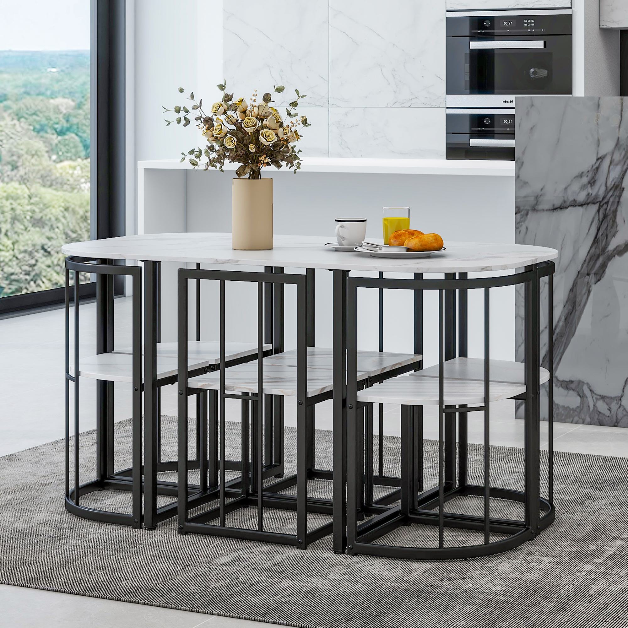 GZMR GZ-N717Q468 Dining-Sets - View #2