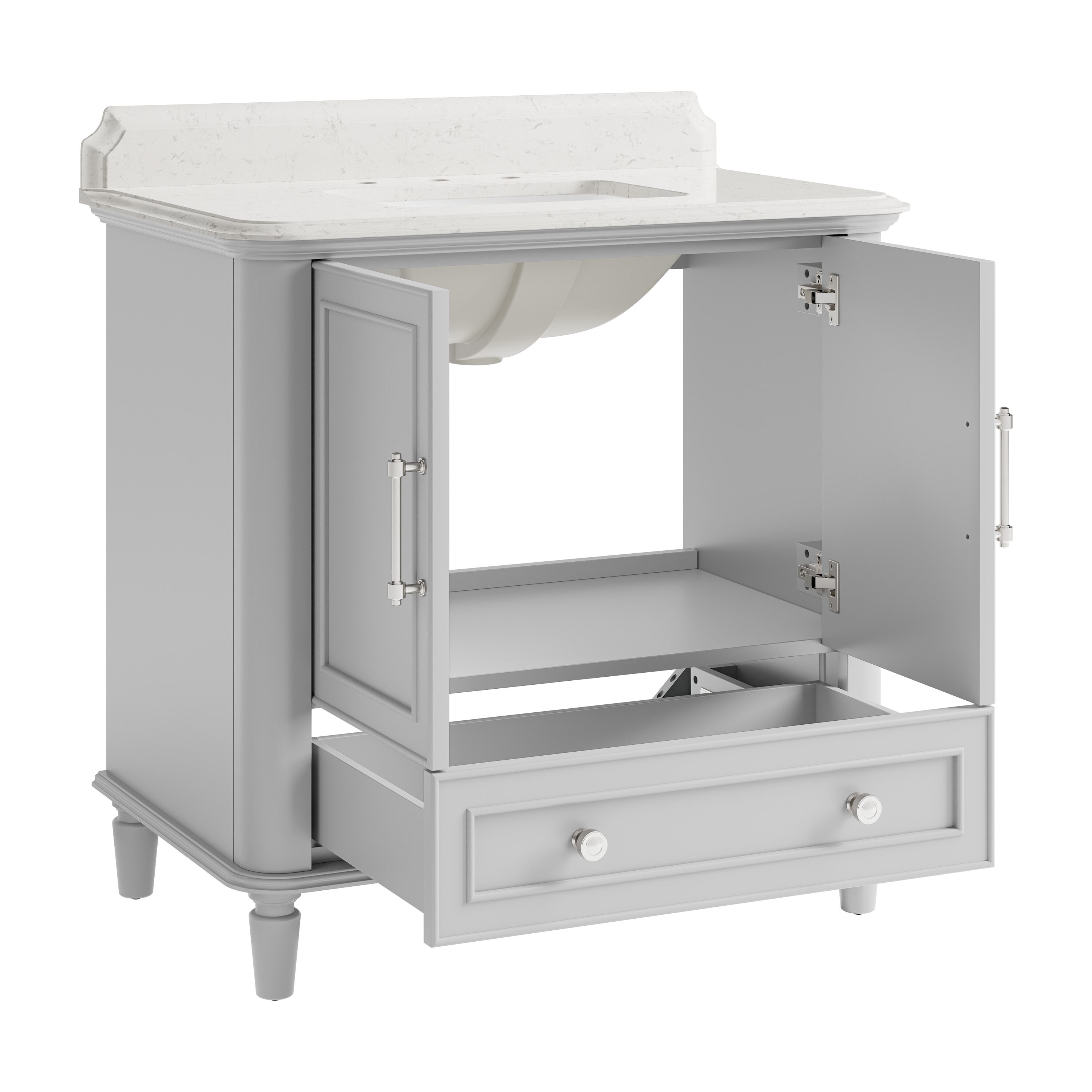allen + roth 1005VTC-36-242-908UO Bath-Vanity-Combo - View #4