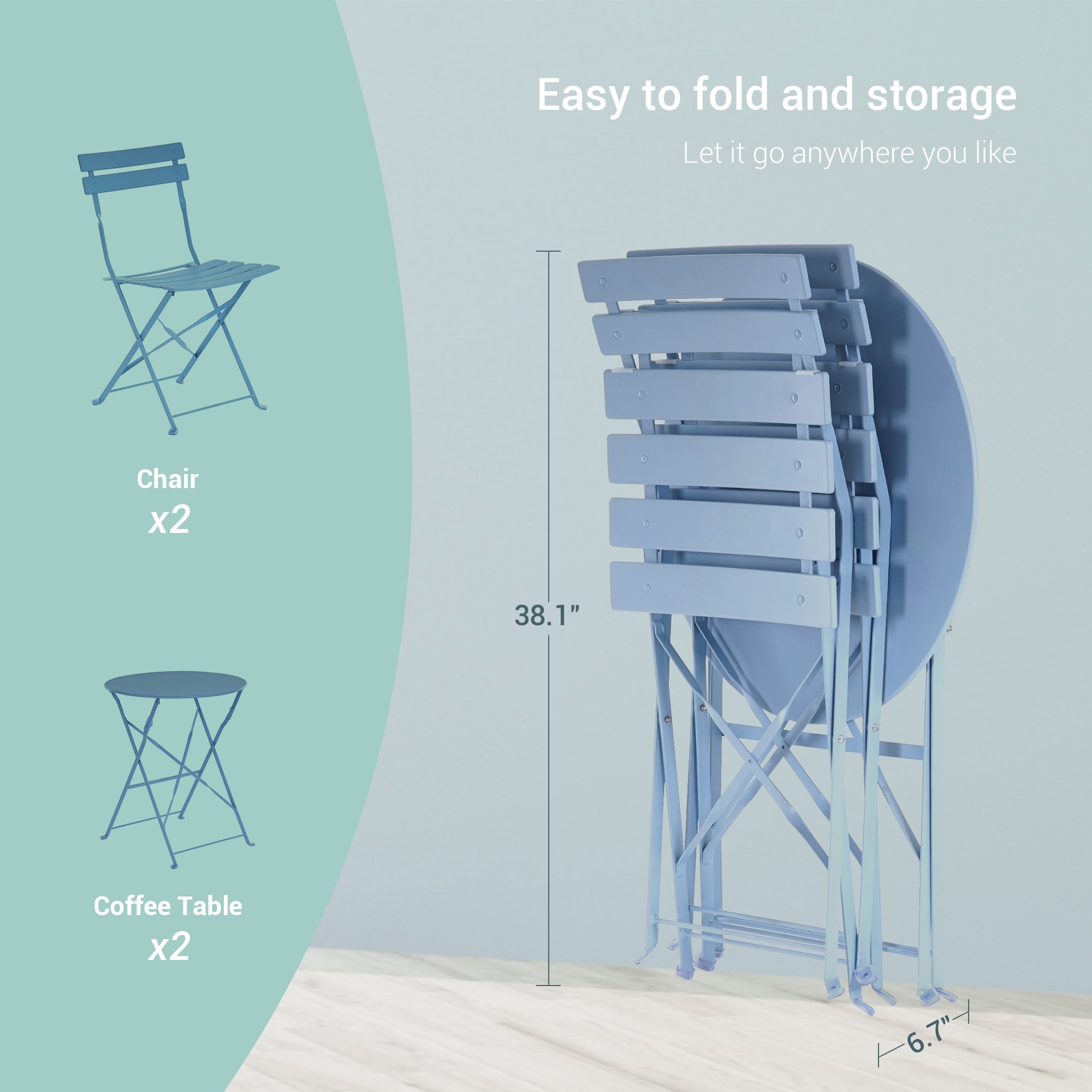 ACEGOSES LW-TP302LB Patio-Conversation-Sets - View #6
