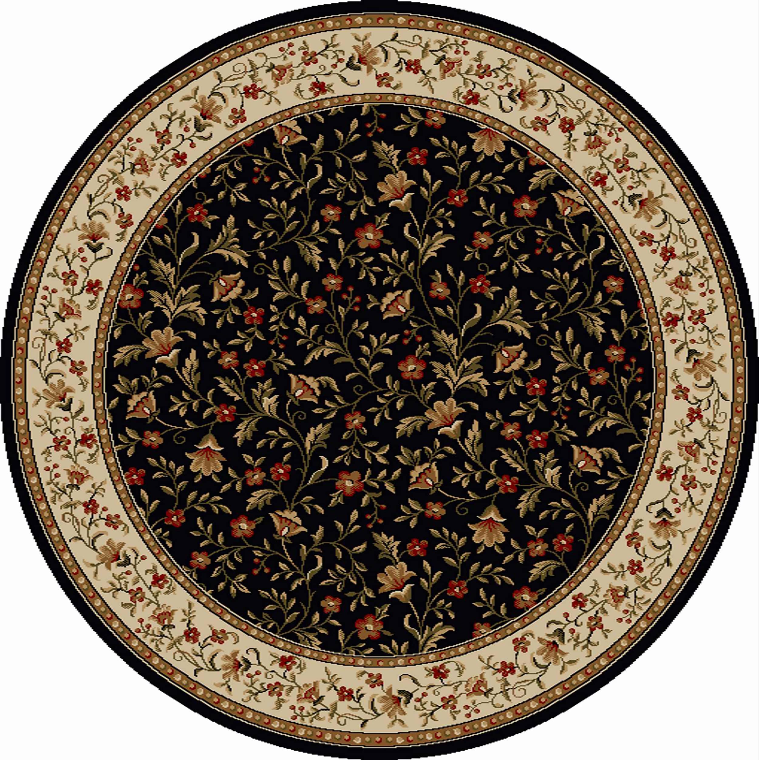 Radici USA 1593/1116/BLACK rugs - View #2