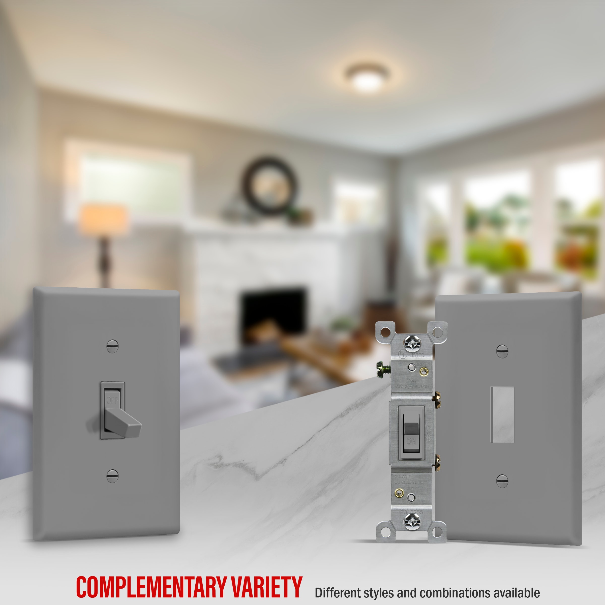 Top Greener 88115-GY-3PCS Lighting-Controls - View #4