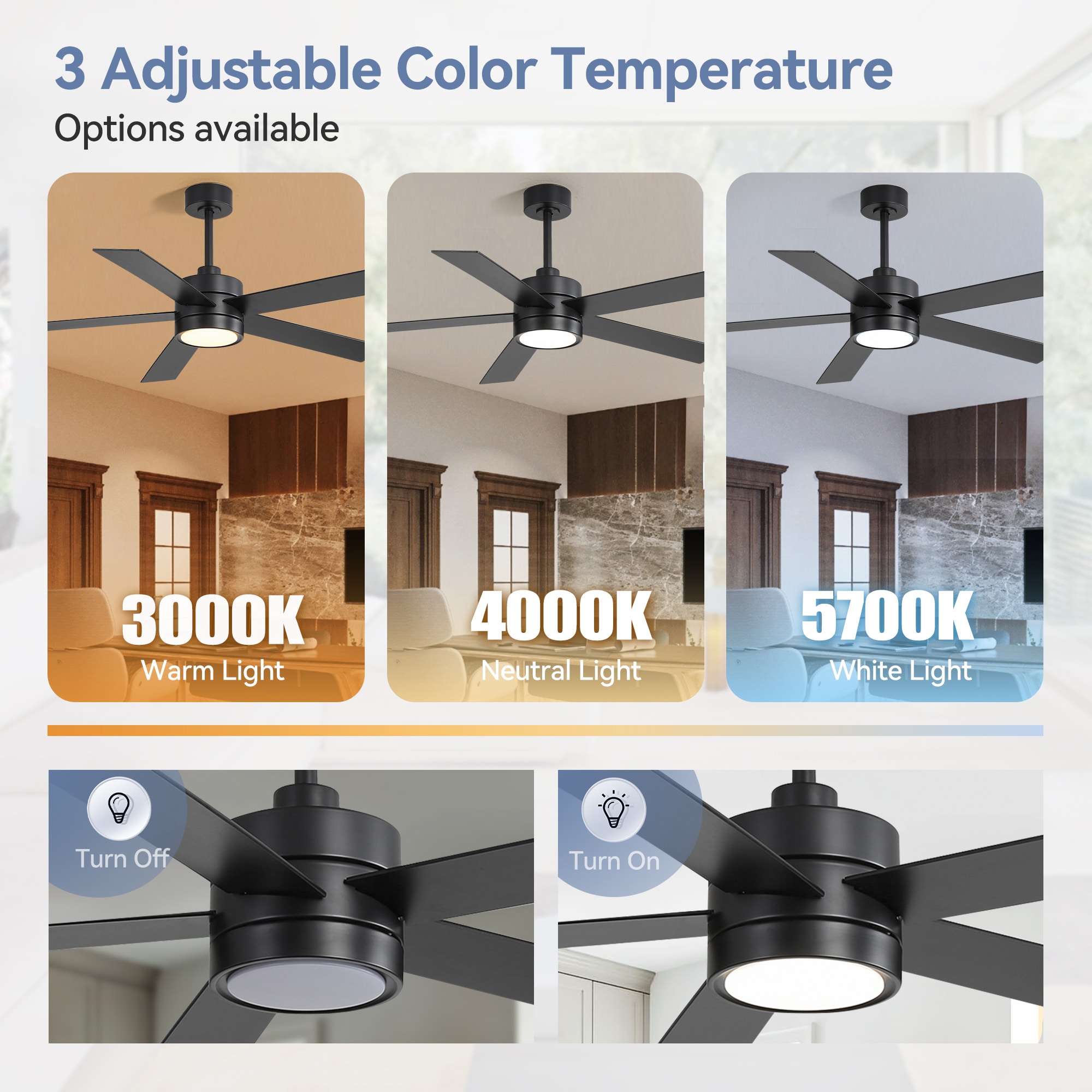 Breezary 23040-BLK Ceiling-Fans - View #6