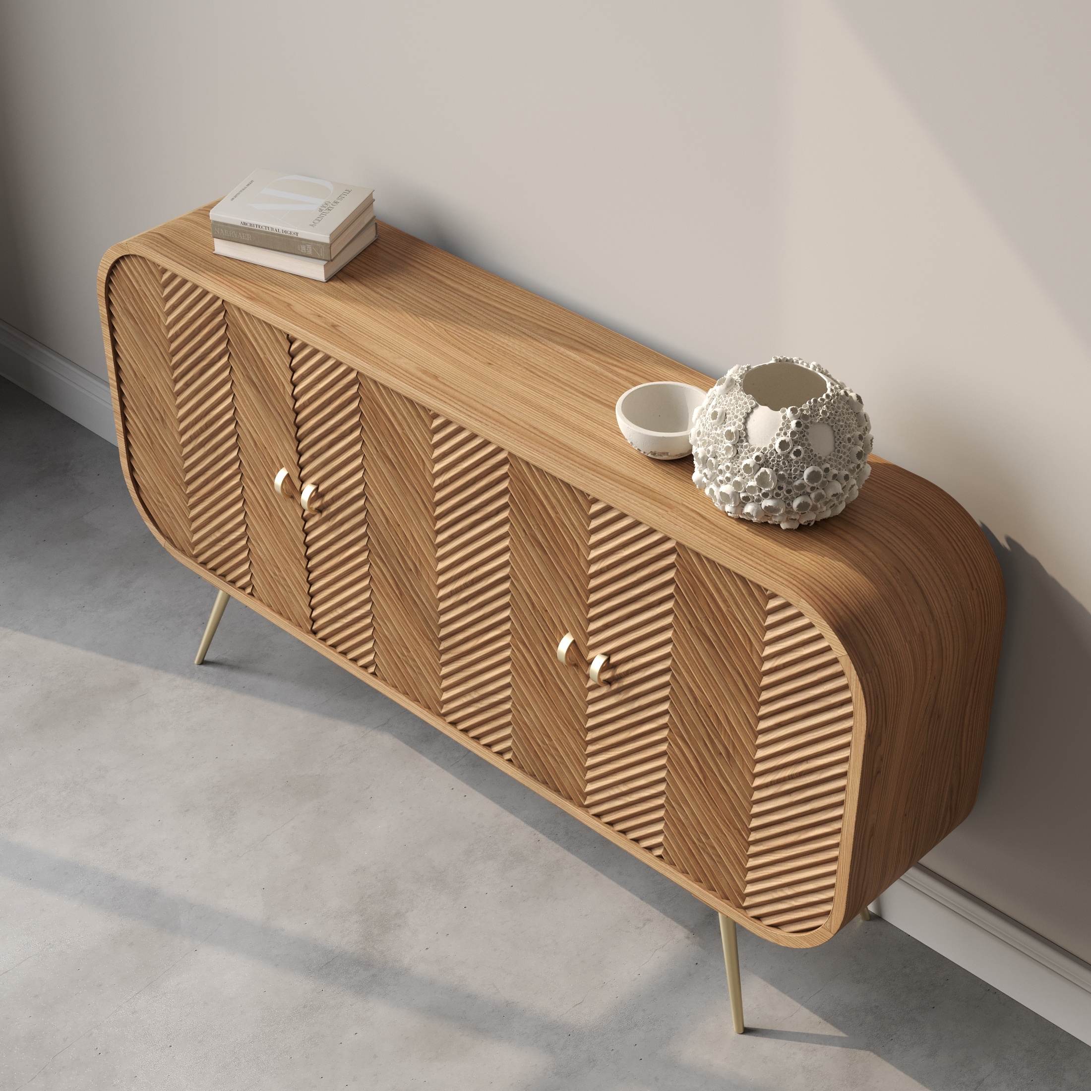 Urban Woodcraft 600.60DB.VS.B Dining-Kitchen-Storarge - View #5