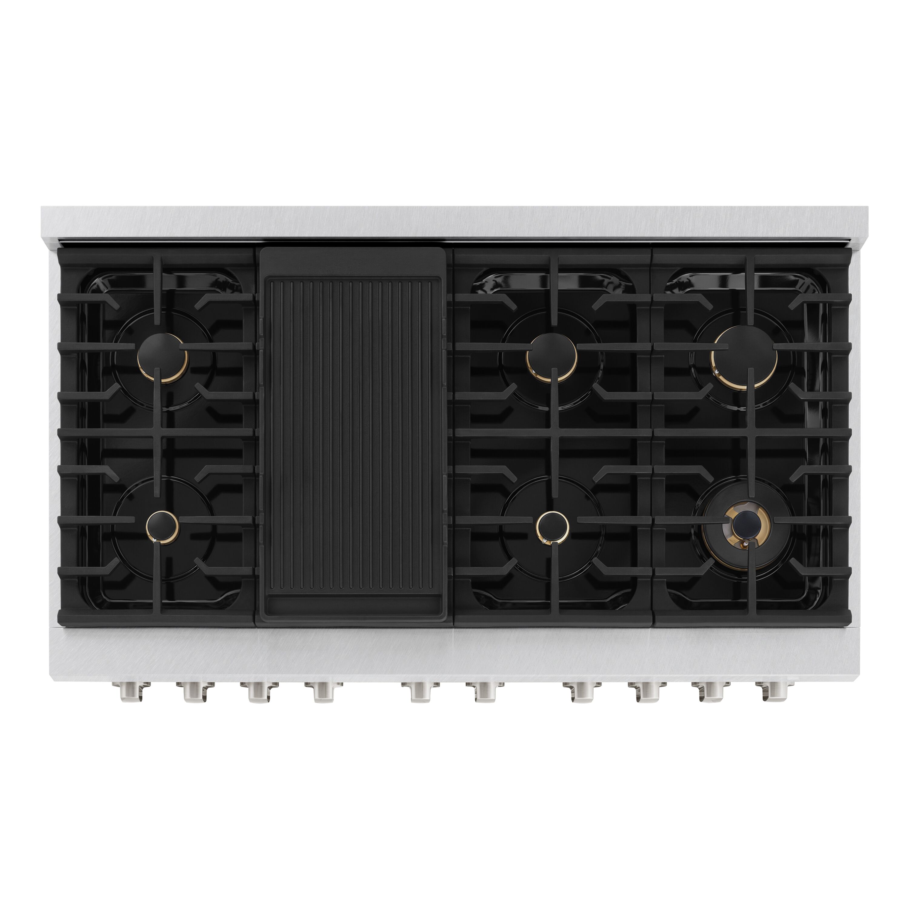 ZLINE KITCHEN & BATH SGRS-BR-48 Double-Oven-Gas-Ranges - View #4