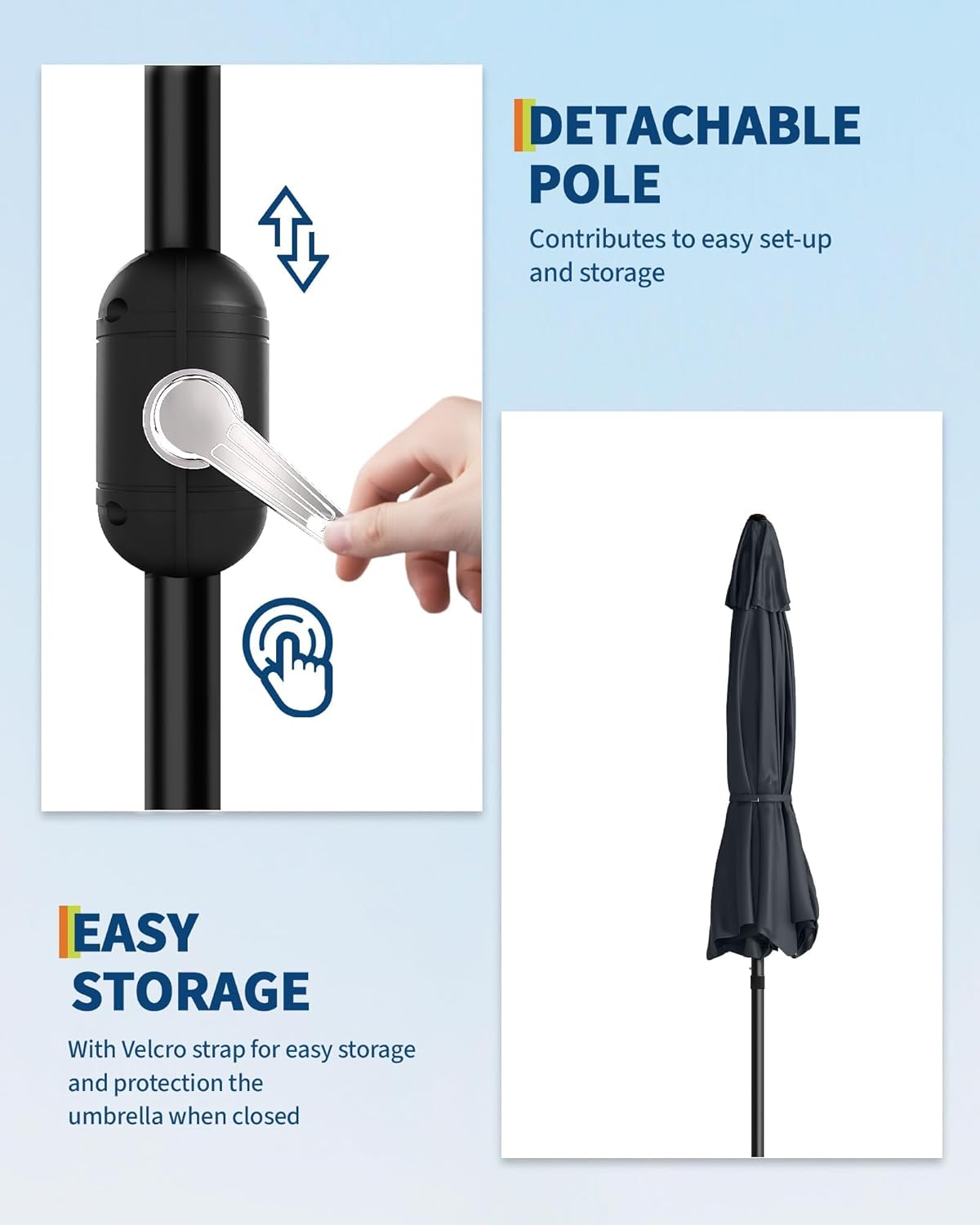 Qeetex PATIO-PPG7D5J Umbrellas-2 - View #2