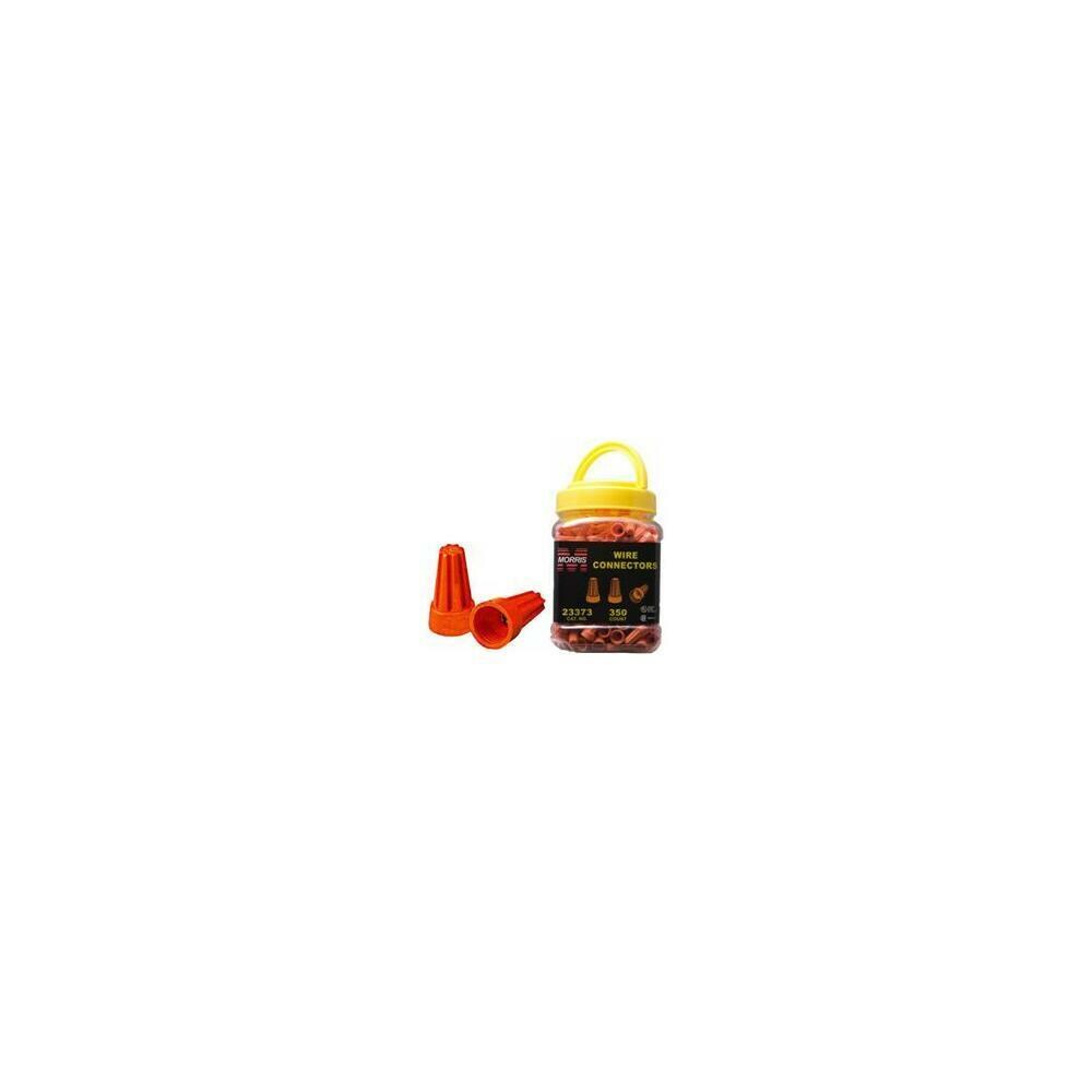 Morris Morris Products 23373 Screw On Wire Connectors P3 Orange Small Jar At