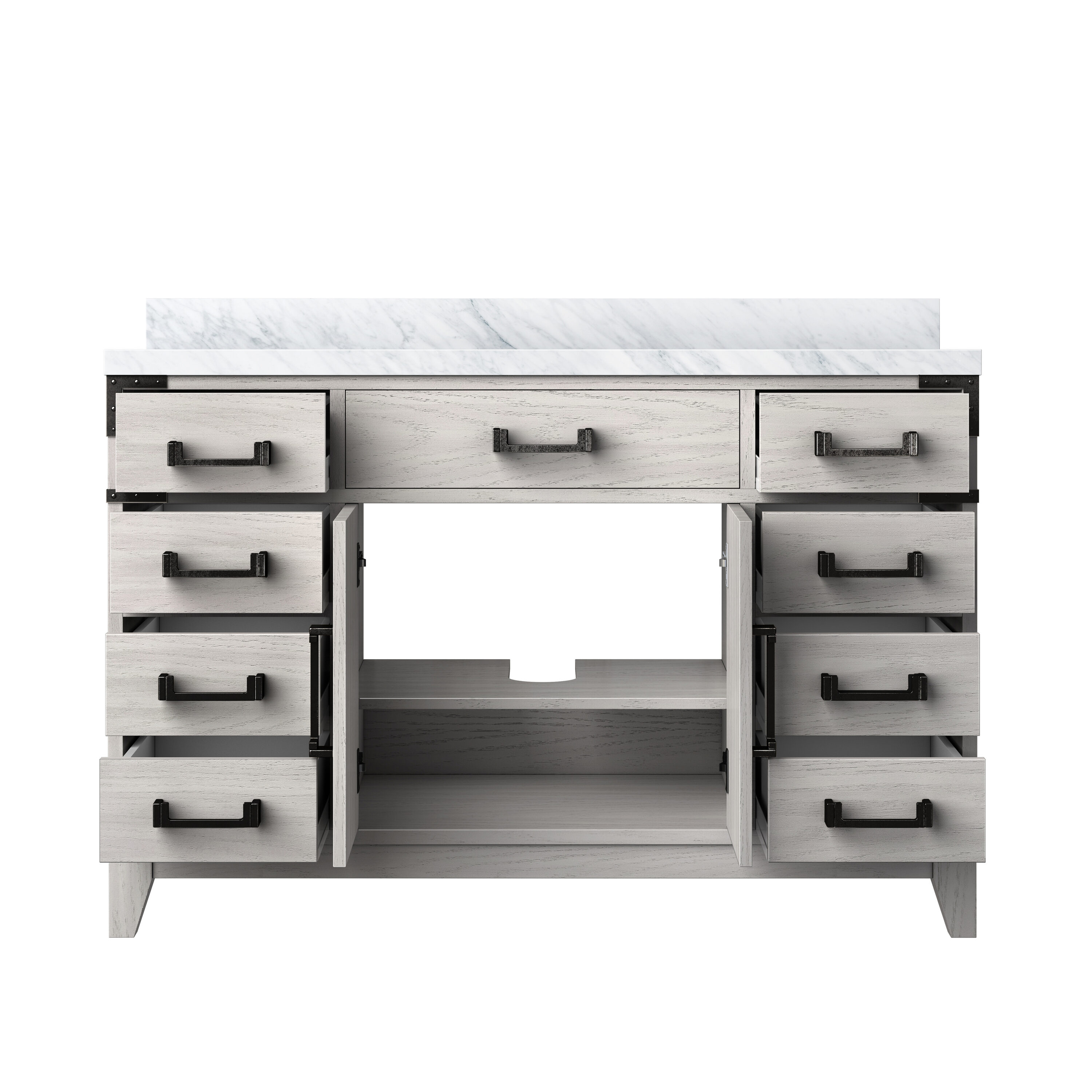 Lexora LVW48SM100 Bath-Vanity-Combo - View #4