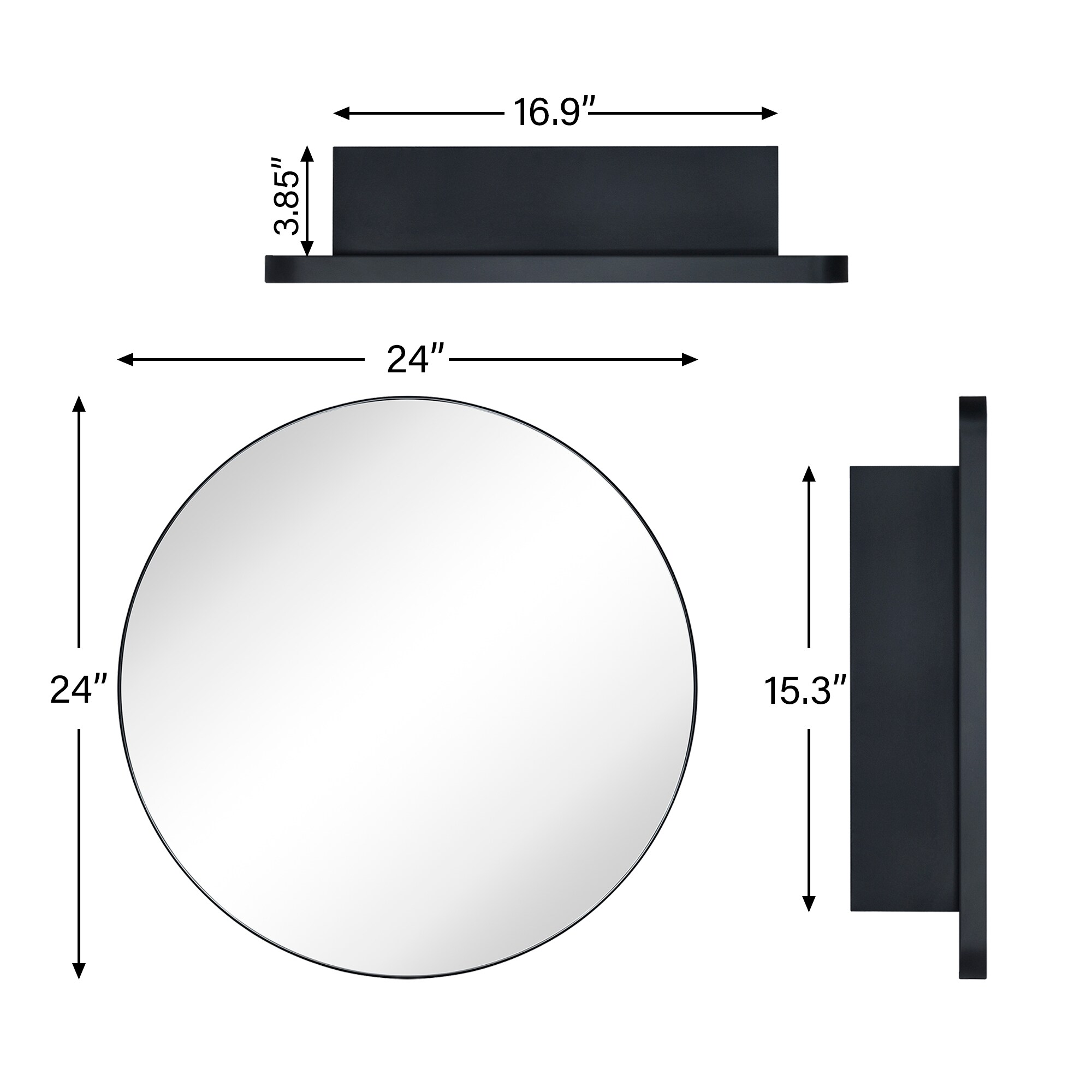 TEHOME GC-00602 Bathroom-Medicine-Cabinets - View #9