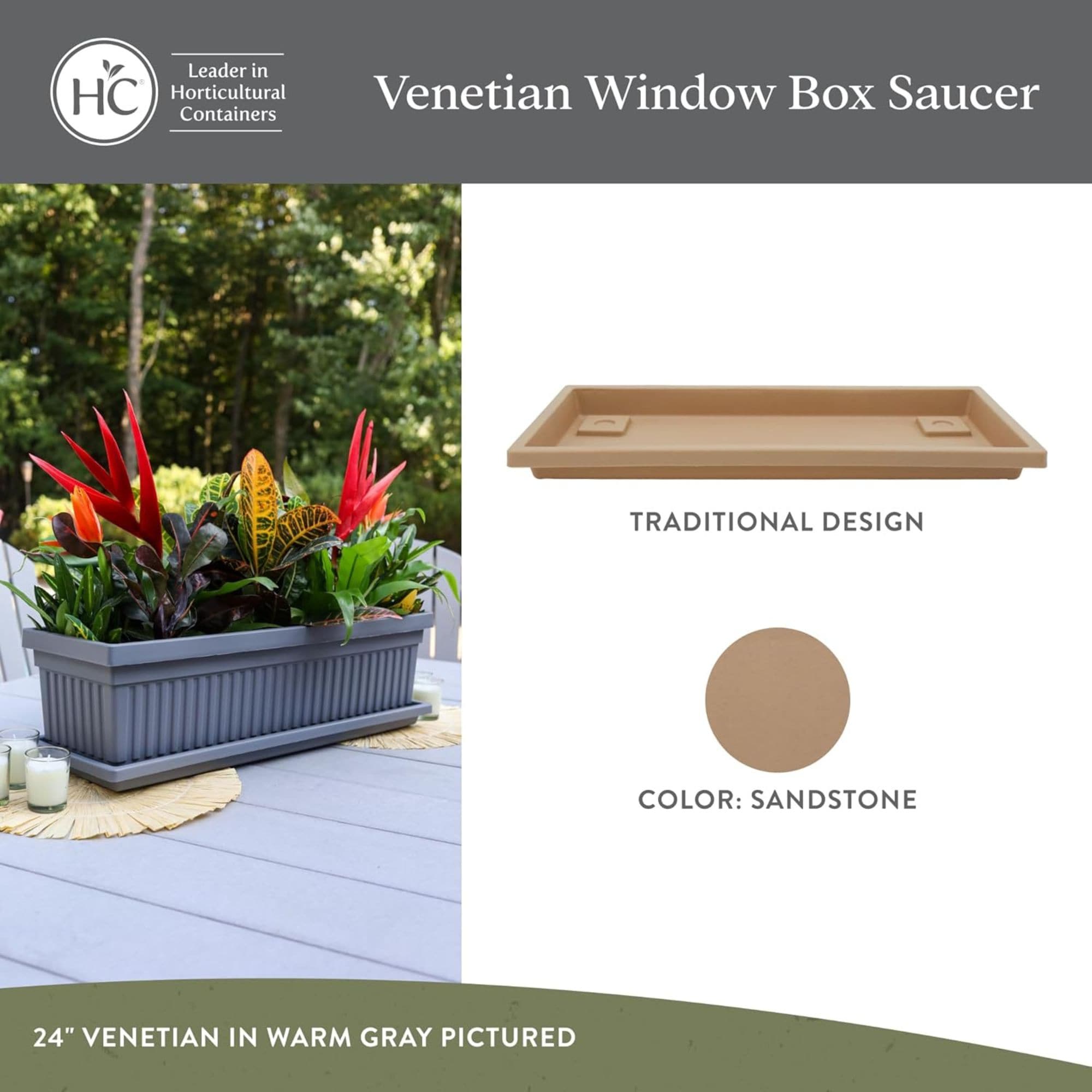 The HC Companies SVN18000A34C006LRTPZ Planter-Window-Box - View #6