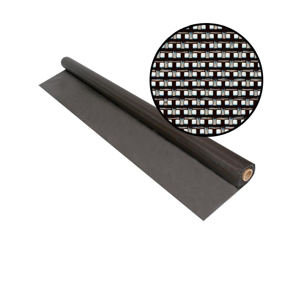 Phifer 3007926 SunTex174 80 4-ft x 50-ft Brown Polyester Screen mesh