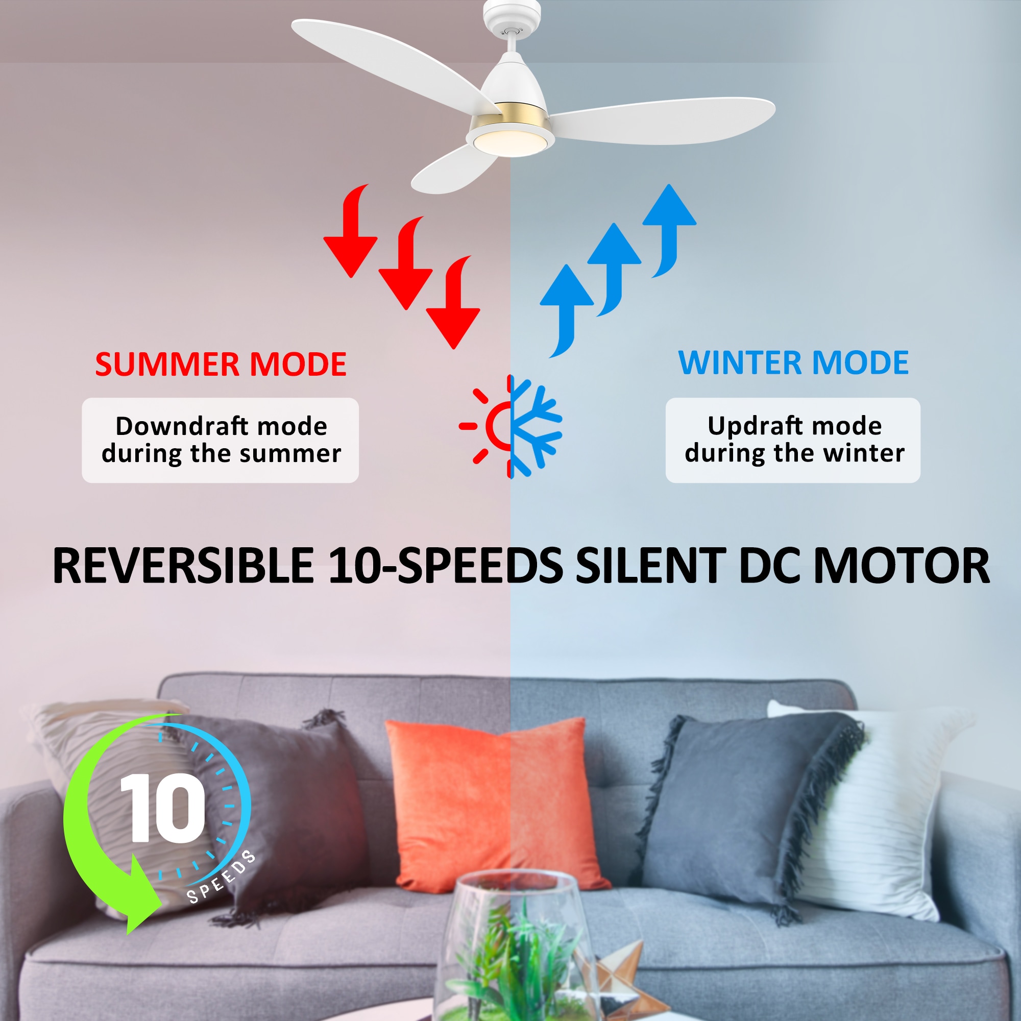 CARRO USA LS523Q7-L12-W1-1A Ceiling-Fans - View #5