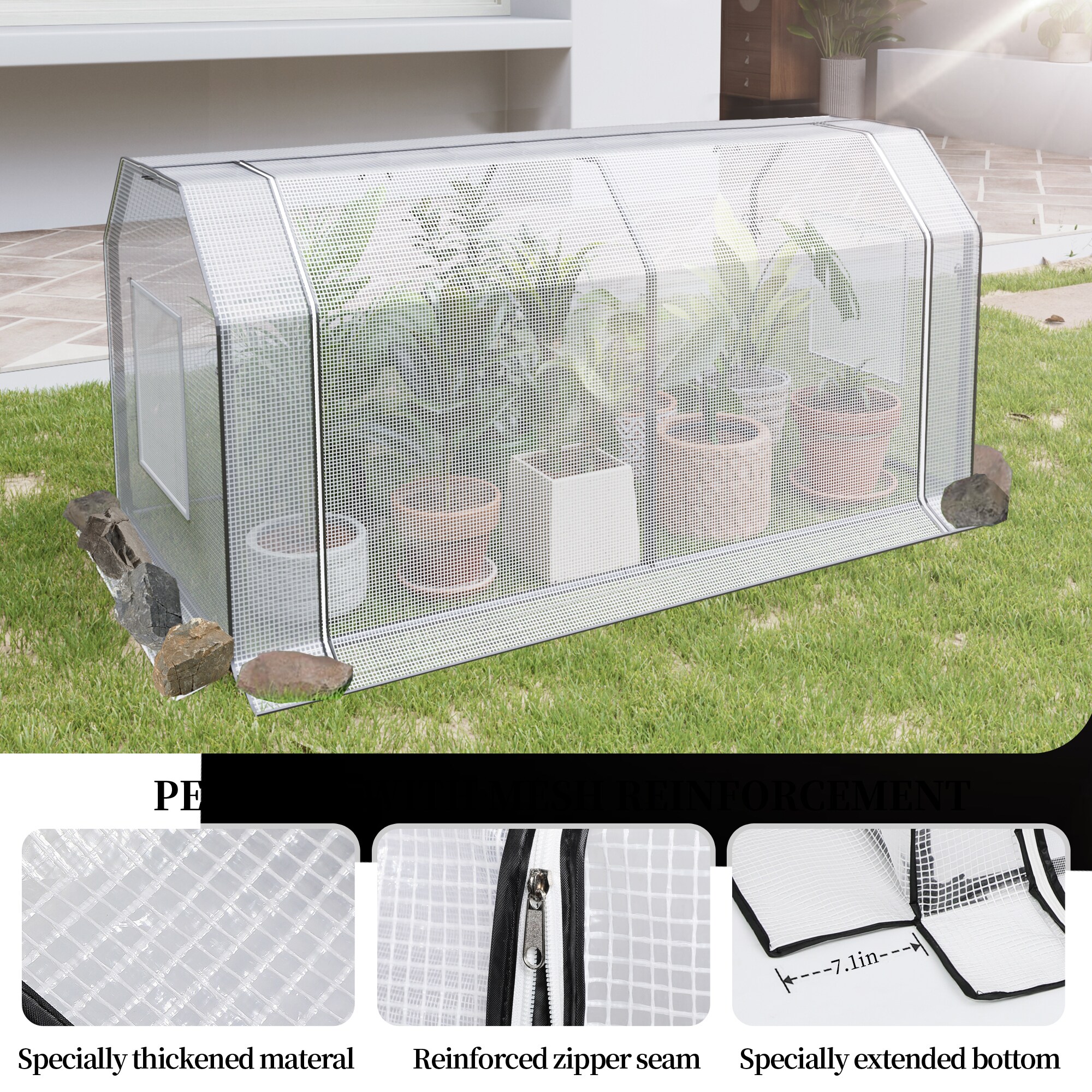 Patio Watcher 56-BLZ greenhouses - View #6