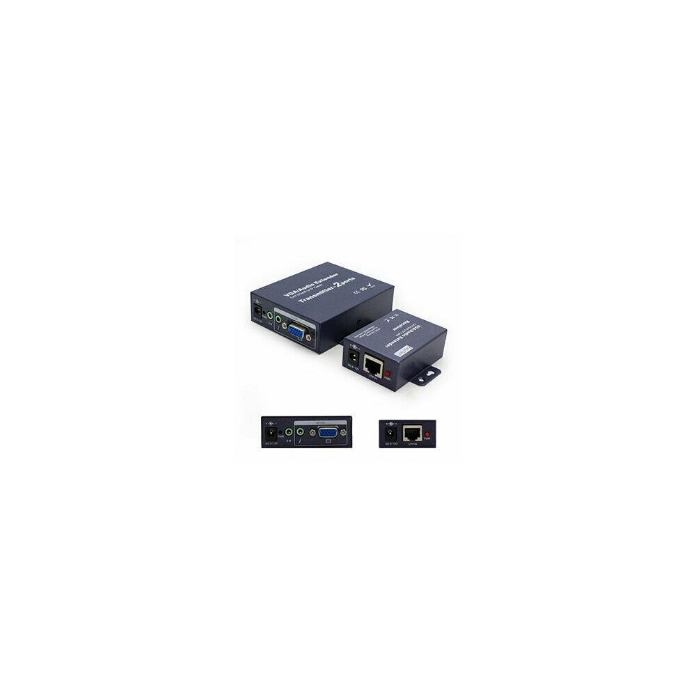 AddOn SY4082322 Add-onputer Peripherals, L VGACAT5EXTENDER-5PK Addon 5 Pack Of Vga Female to Rj-45 Female Black Extender