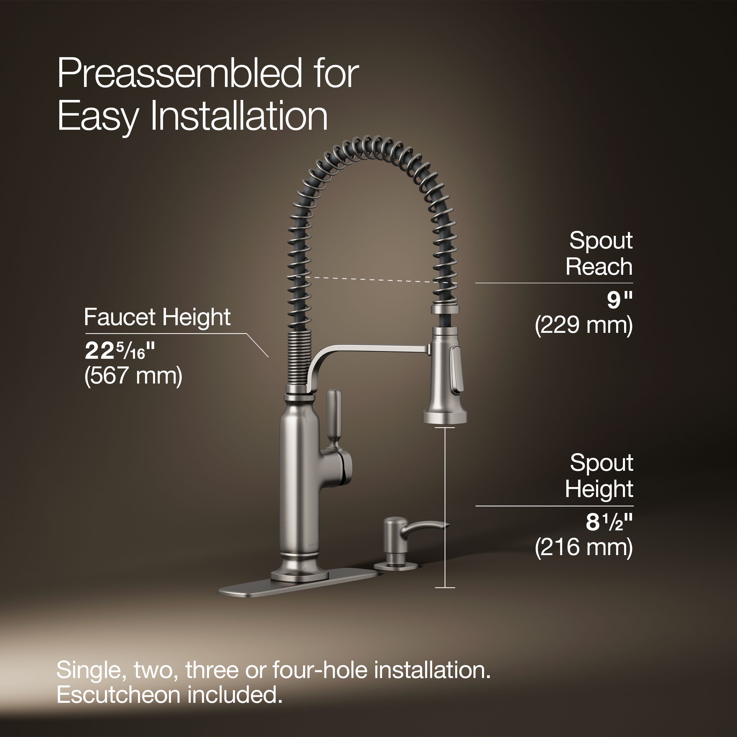 KOHLER K-R28702-SD-VS Kitchen-Faucets - View #3