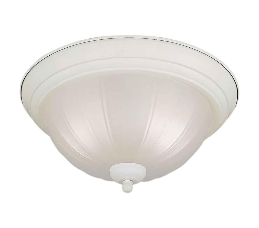  LW200010203 2-Light 13.25-in White Flush Mount Light