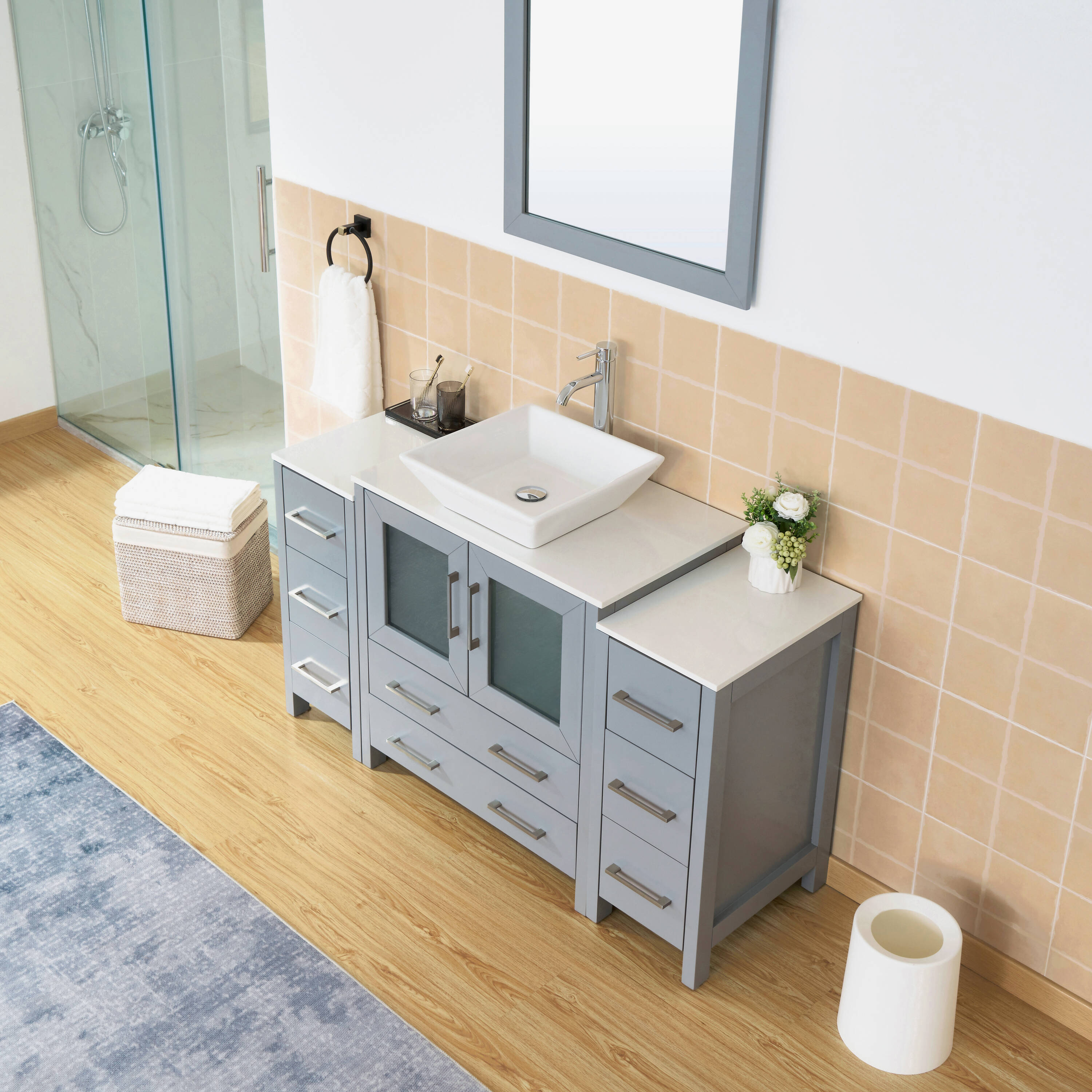 Vanity Art VA3130-54G Bath-Vanity-Combo - View #10