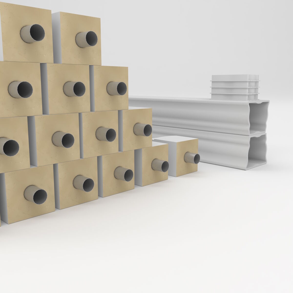 Ekena Millwork BALK42X156ACA railings - View #6