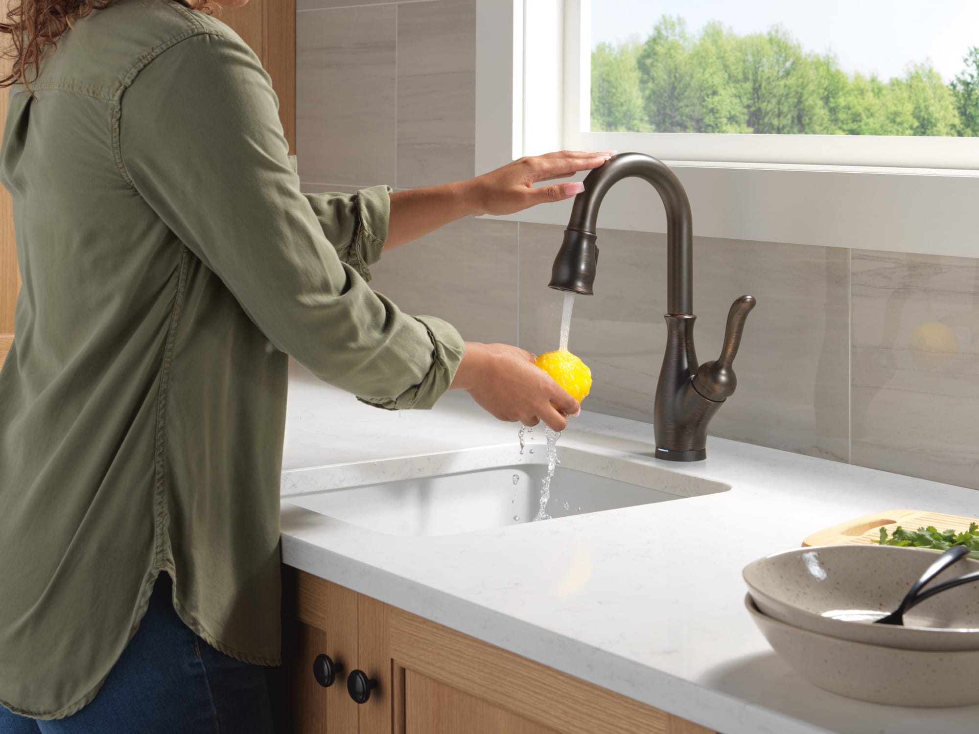 Delta 9678TL-RB-DST Kitchen-Faucets - View #11
