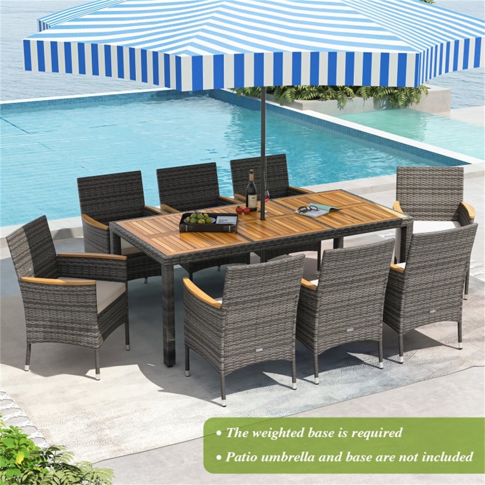 Dimakai DK-HW68662C Patio-Dining-Sets - View #4