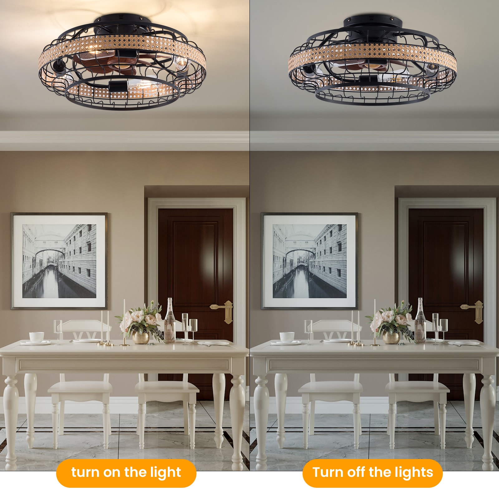 Oukaning KBUCAN8Q99-1 Ceiling-Fans - View #3