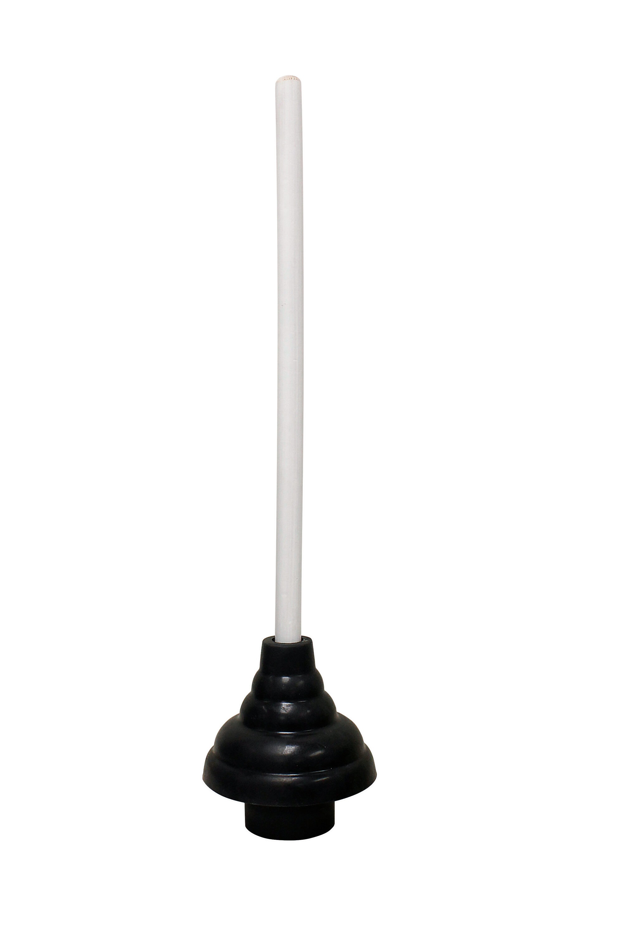 Korky 6-in Black Rubber Plunger with Storage Caddy Included 14-in Handle in  the Plungers department at