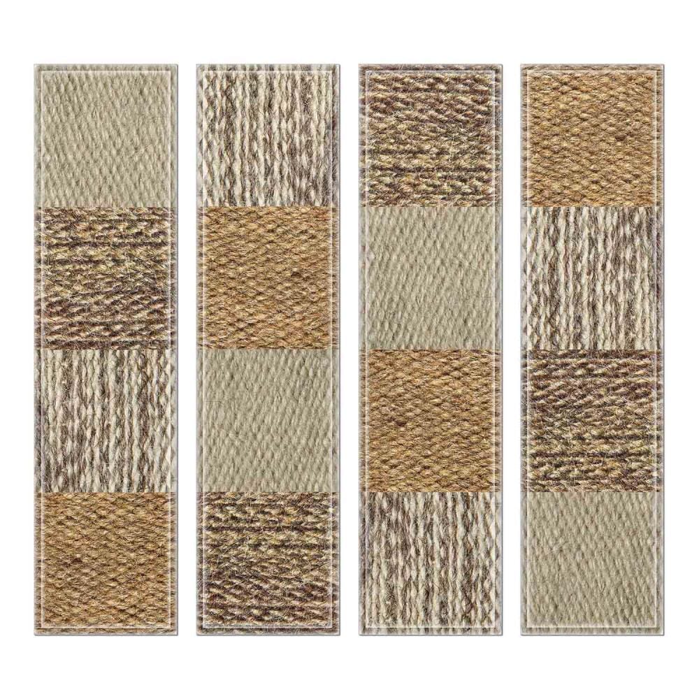 Instant Mosaic 4600102 Upscale Designs 32-Pack Multicolor 3-in x 12-in Glossy Glass Random Wall Tile