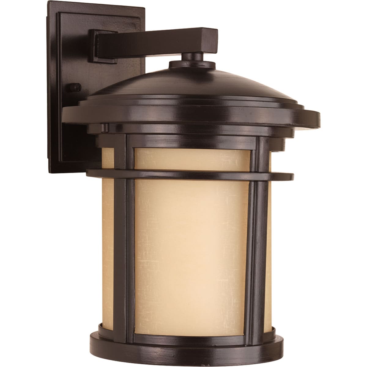 Progress Lighting P6085-2030K9 Wish Led 12.5-in H Antique Bronze Hardwired Dark Sky Integrated LED Outdoor Wall Light