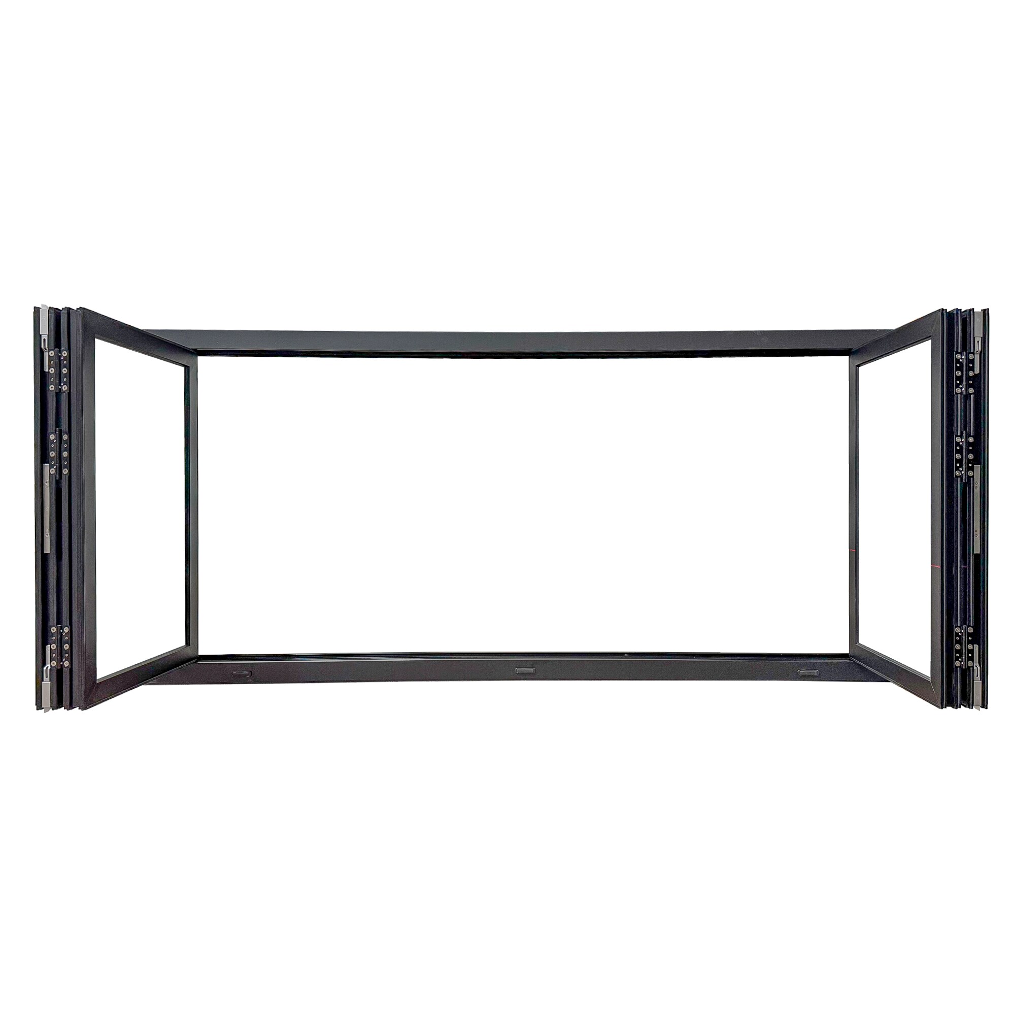Teza Doors & Windows 60 Series 95-1/2-in x 47-1/2-in Center-operable ...