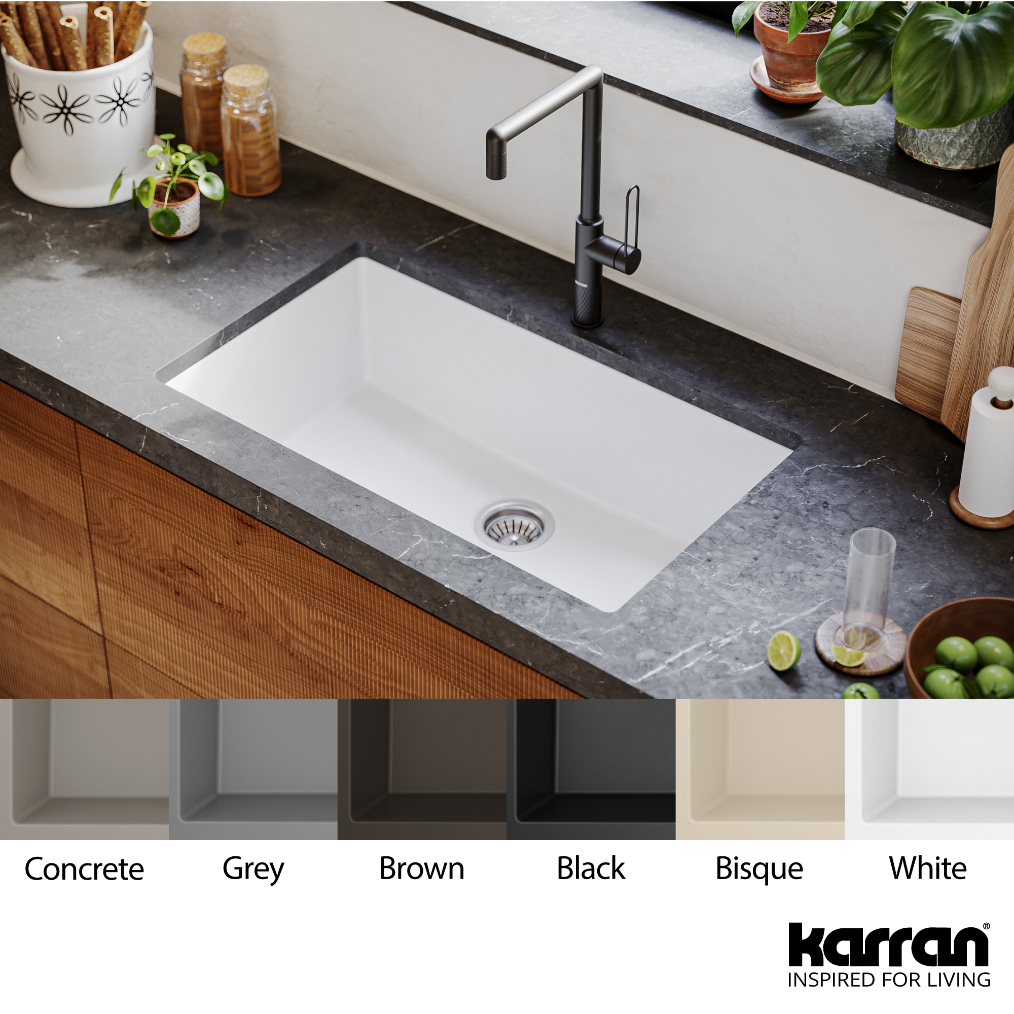 Karran QU-812-WH Kitchen-Sinks - View #9