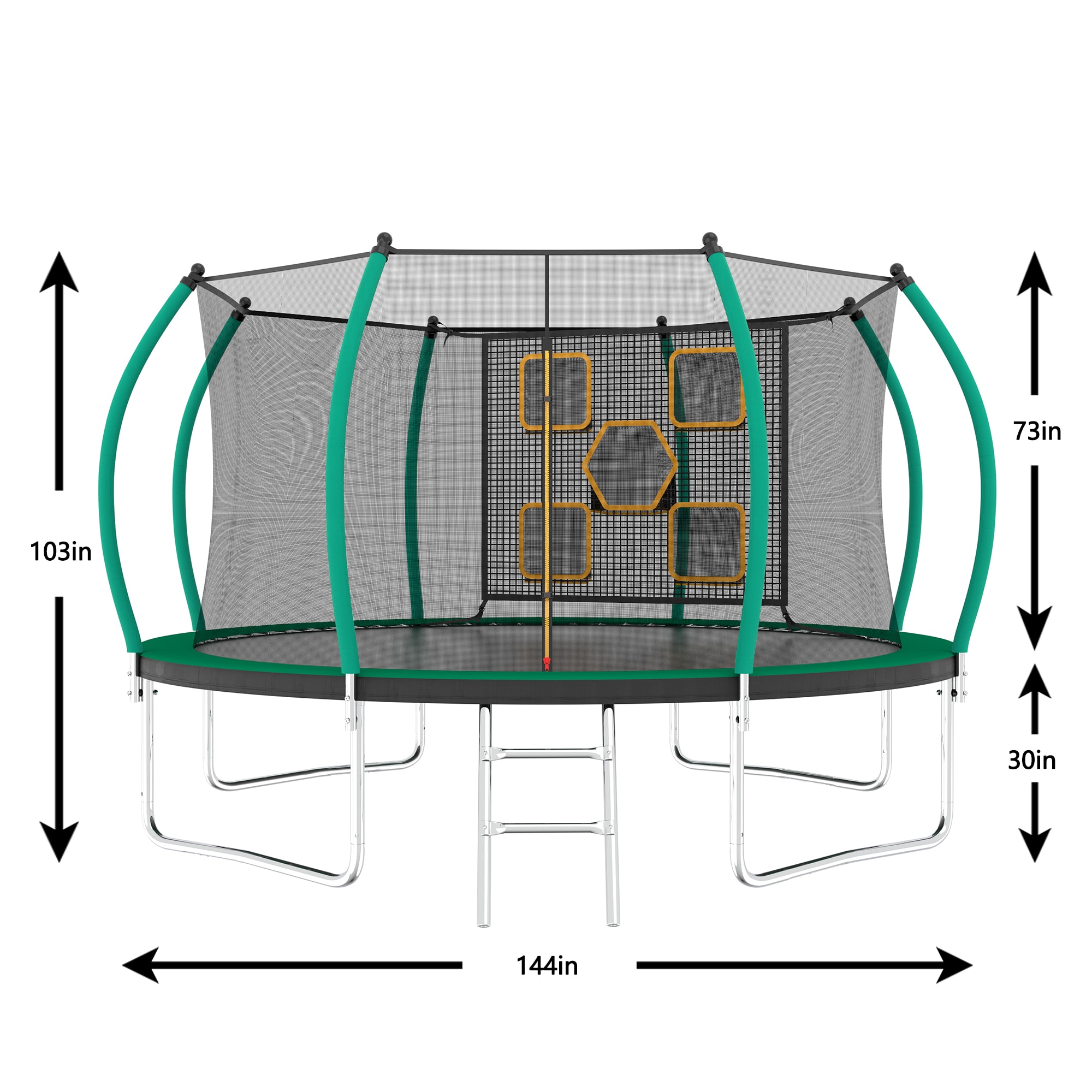 Kahomvis MERS-QPH3-154 trampolines - View #3
