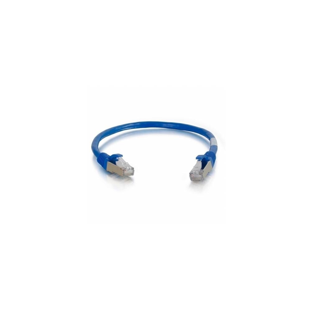 C2G CTG7552  - Cables to Go- 807 35ft Cat6 Snagless Shielded- STP- Network Patch Cable- Blue