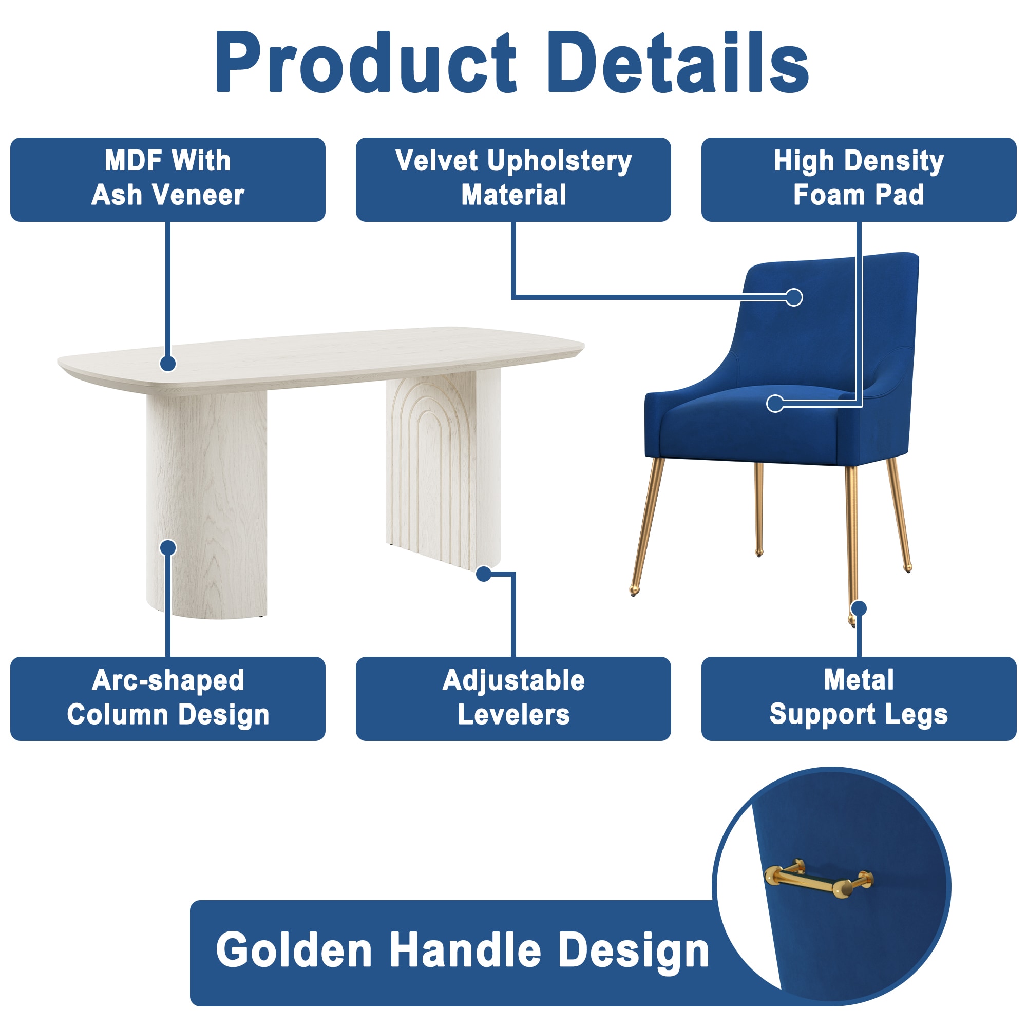 Clihome CL-1660A700NY Dining-Sets - View #8